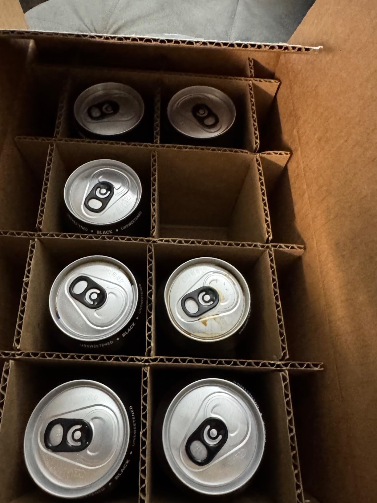 Starbucks RTD Coffee Nitro Cold Brew, Black Unsweetened, 9.6 fl oz Cans (8 Pack) customer photo 2