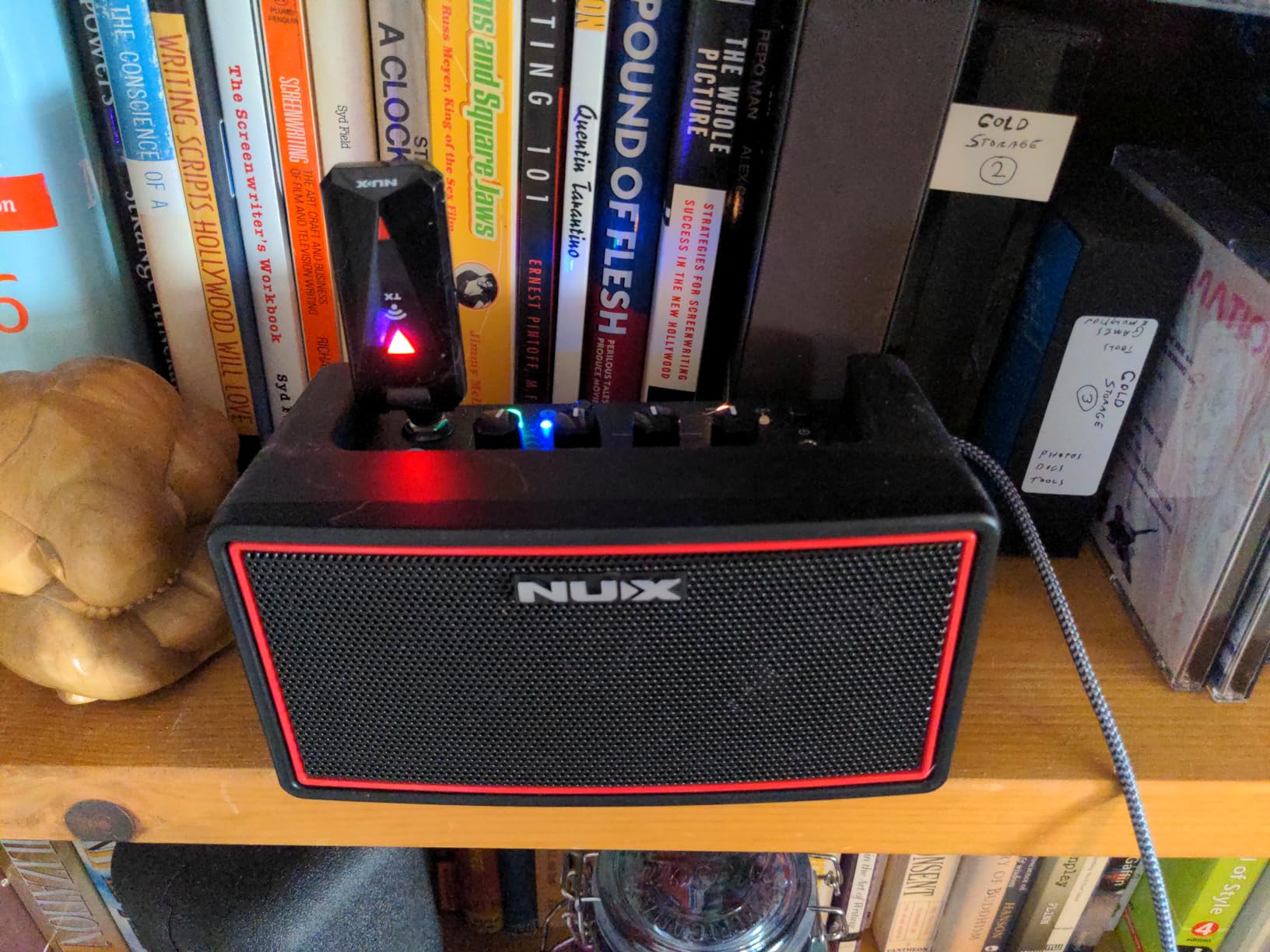 NUX Mighty Air Wireless Stereo Modelling Guitar/Bass Amplifier with Bluetooth, Mobile App, User Friendly Music Player, Up to 18 Hours Playing Time customer photo 1