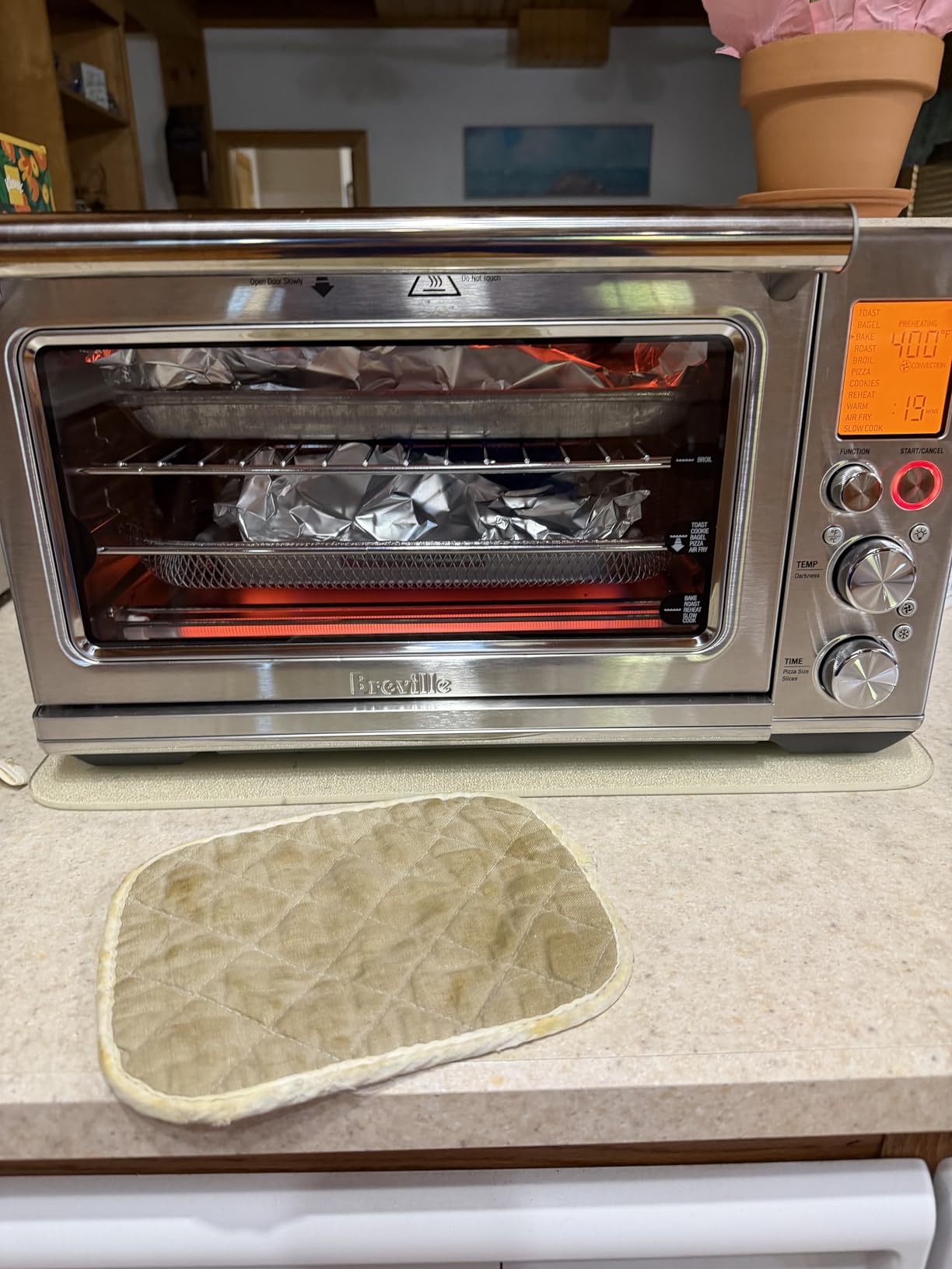 Breville BOV860BSS Smart Oven Air Fryer, Brushed Stainless Steel | 11 Cooking Functions customer photo 2