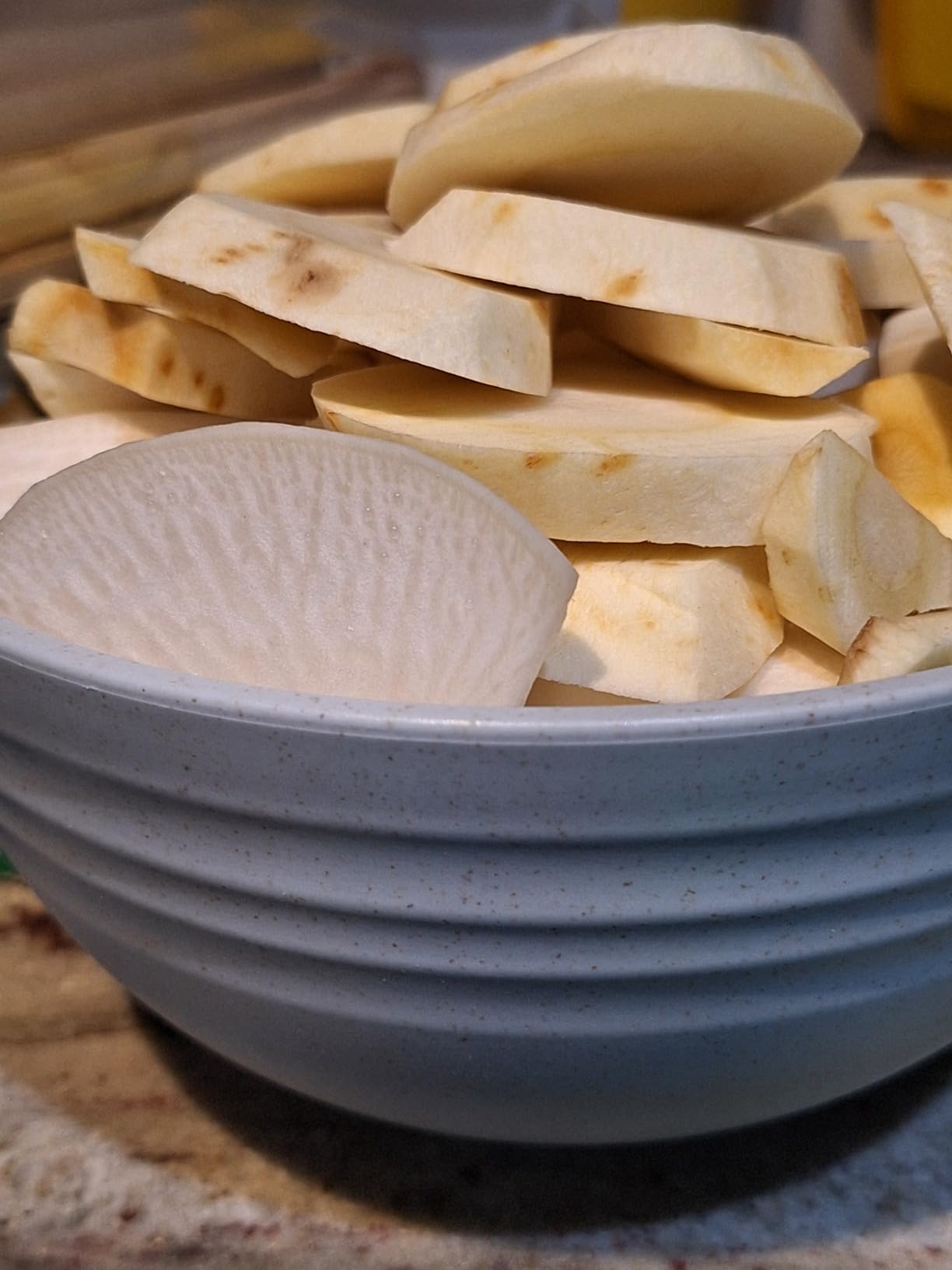 ONCE FOR ALL Safe Mandoline Slicer Kitchen, All in 1 Vegetable Slicer, Gray customer photo 2