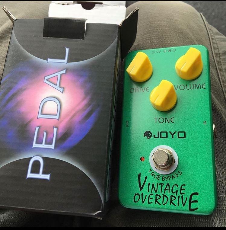 JOYO Vintage Overdrive Guitar Pedal JF-01 customer photo 2
