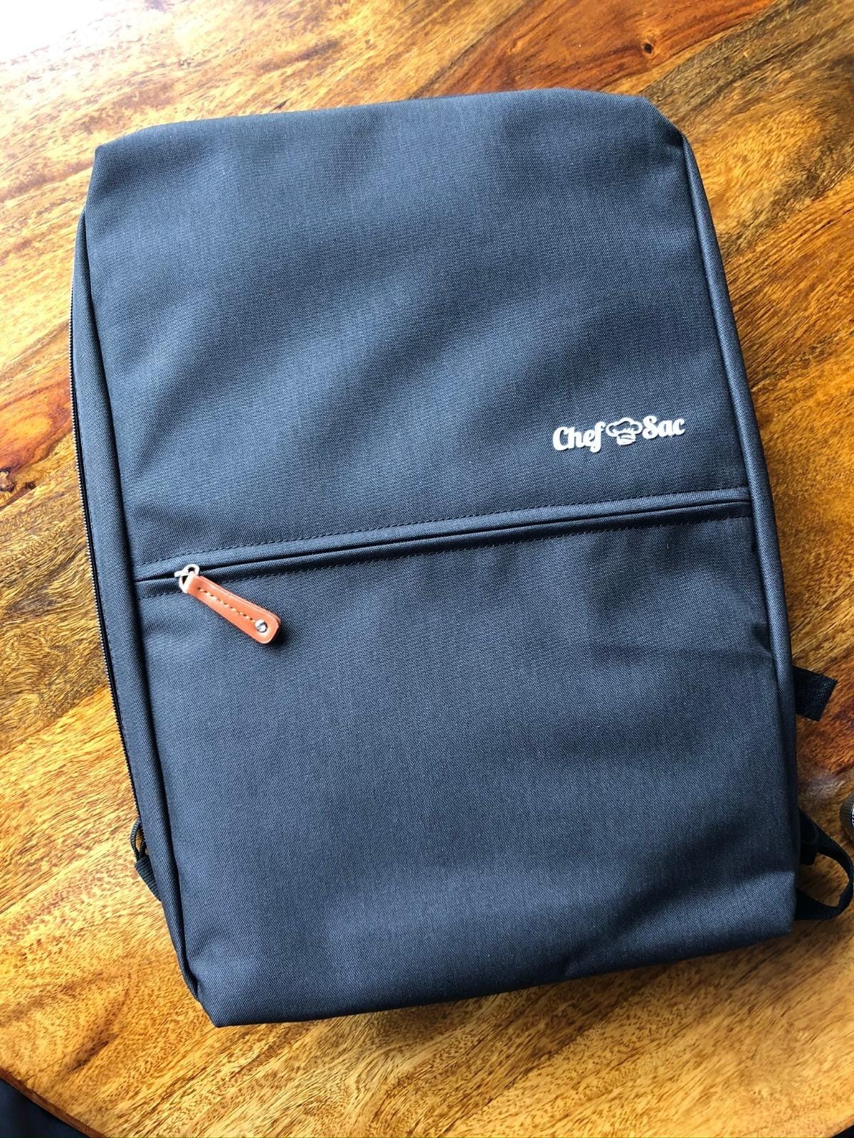 Chef Knife Bag | Premium Knife Case | Waterproof Material | Chefs Case with 30+ Pockets for Knives & Utensils | Culinary Gifts For Chefs & Students | Sturdy Travel Knife Bag (Black) customer photo 2