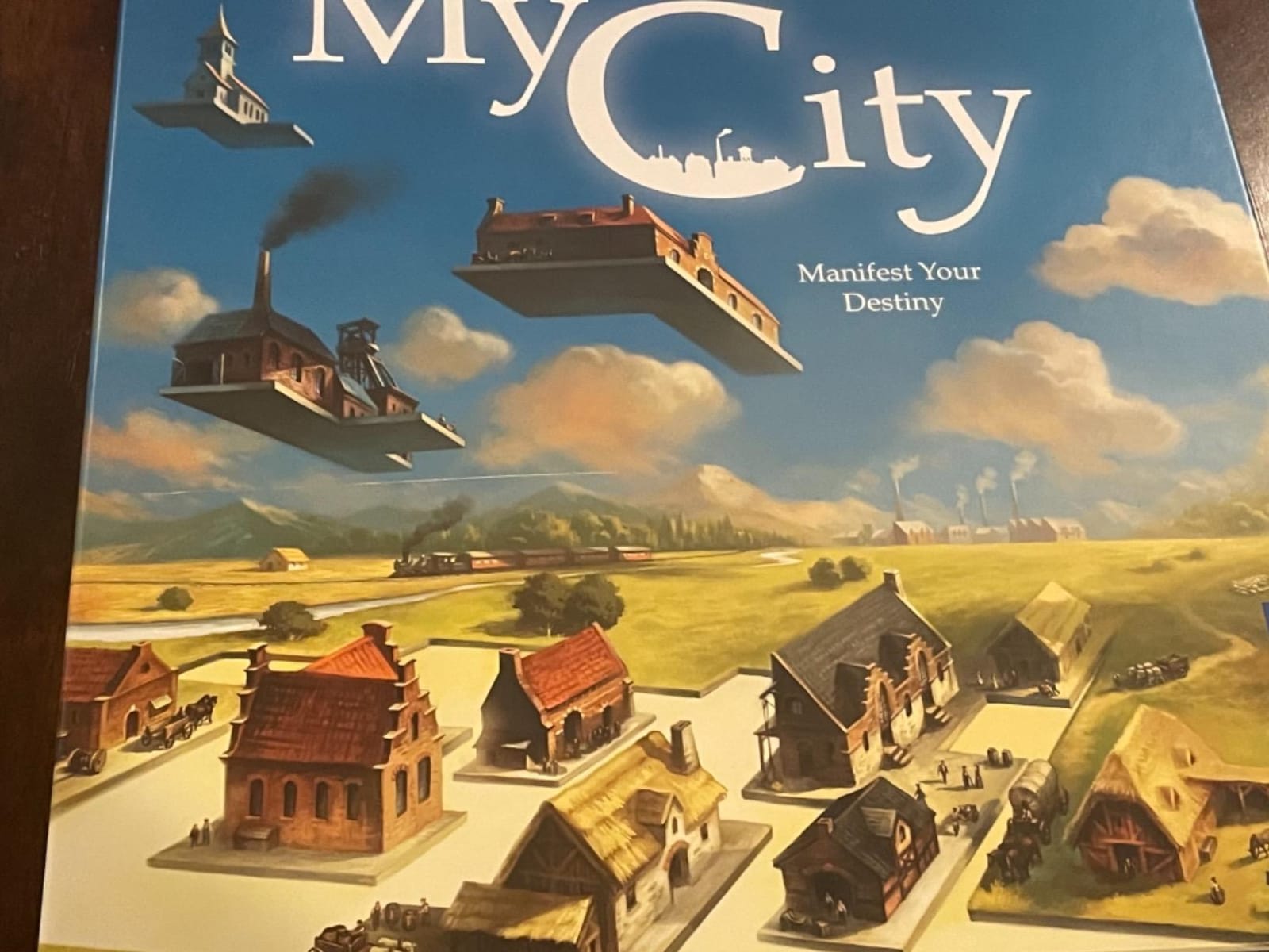 Thames & Kosmos My City | Family – Friendly | Legacy Board Game | Kosmos Games | 2 to 4 Players | Ages 10 and Up | Award Winning Designer Reiner Knizia , Blue customer photo 1