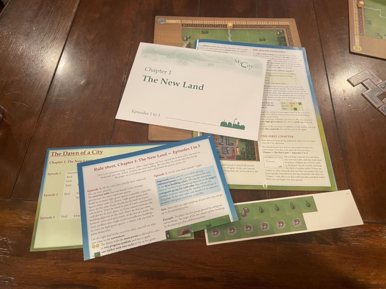 Thames & Kosmos My City | Family – Friendly | Legacy Board Game | Kosmos Games | 2 to 4 Players | Ages 10 and Up | Award Winning Designer Reiner Knizia , Blue customer photo 2