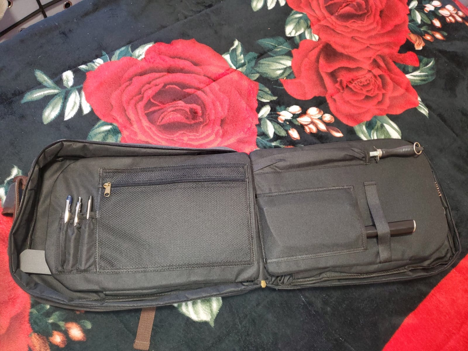 Chef Knife Backpack RETRO - Waxed Canvas Knife Bag for Chefs, Patented Knife Retention Panels and Hook-and-Loop System, 30+ Pockets, Fits 10in Blades (17in Overall), YKK Zippers customer photo 1