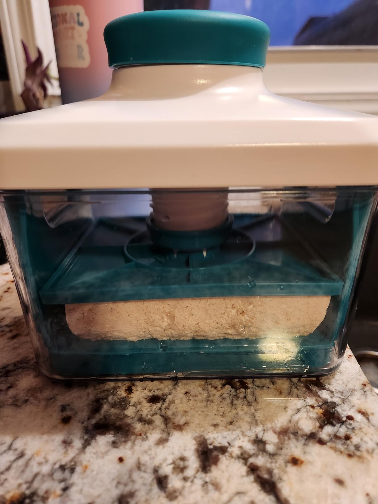 NOYA Adjustable Tofu Press with Marinating Lid, Dishwasher Safe, BPA Free customer photo 1
