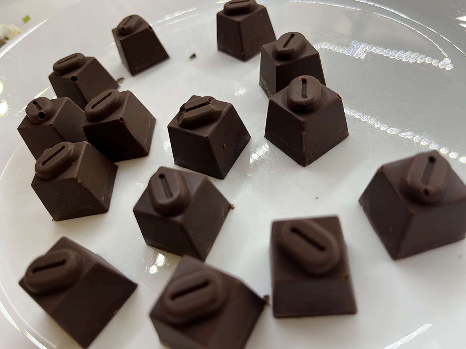 Grainrain polycarbonate chocolate mold polycarbonate chocolate bar mould square pattern candy diy Pastry Baking Tools (19396) customer photo 1