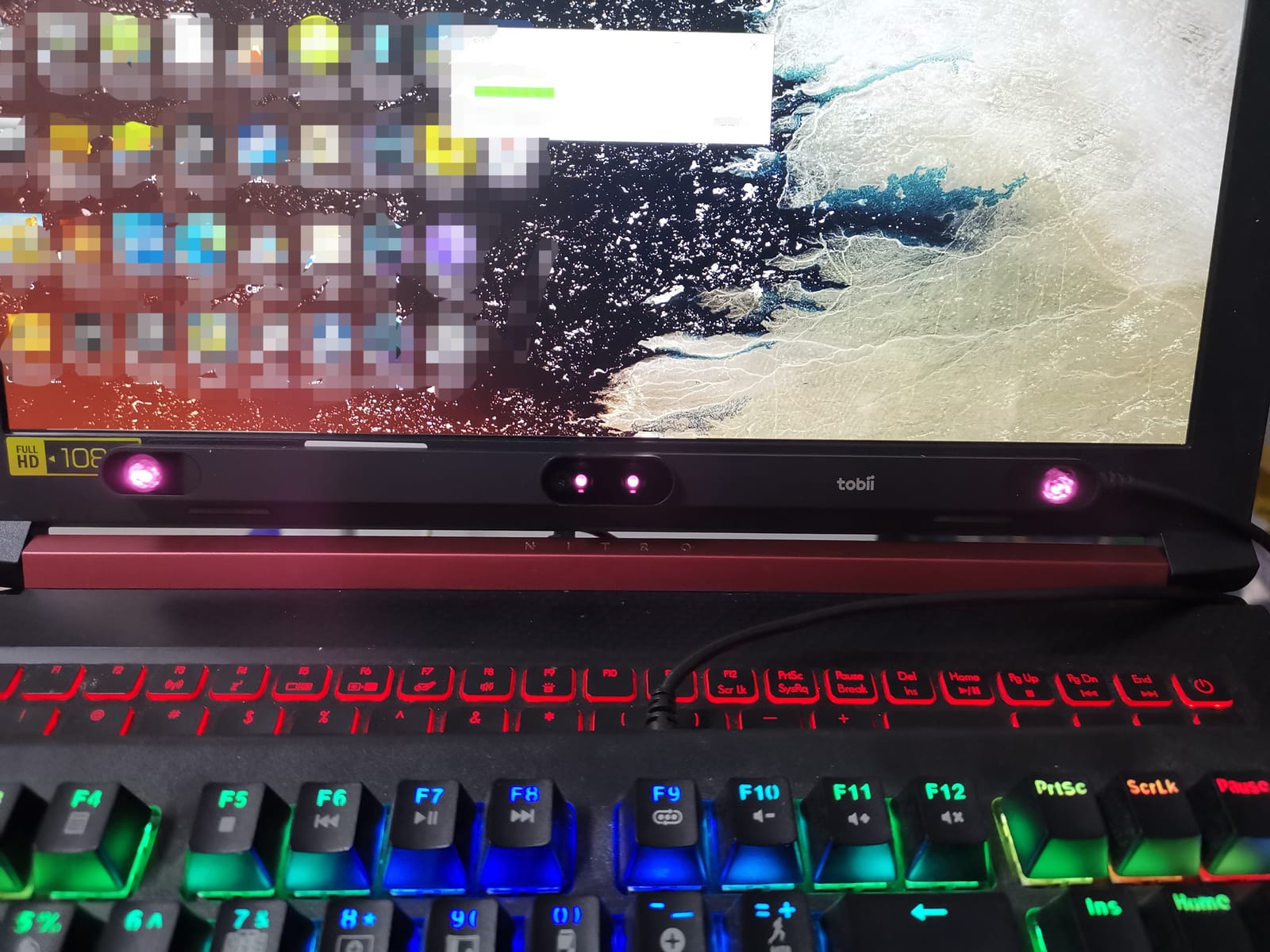 Tobii Eye Tracker 5 - Head & Eye Tracking Gaming Peripheral for Simulation Gaming customer photo 1