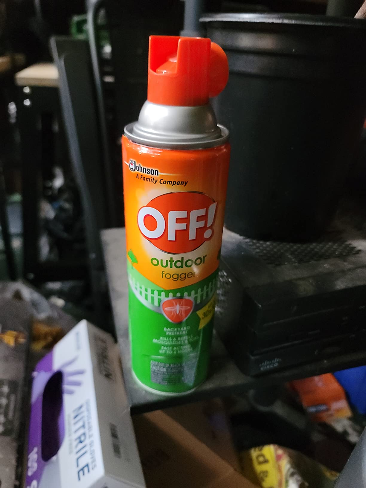 OFF! Outdoor Insect and Mosquito Repellent Fogger Backyard Pretreat Kills and Repels Insects up to 900 Square Feet 16 Ounce (Pack of 2) customer photo 1