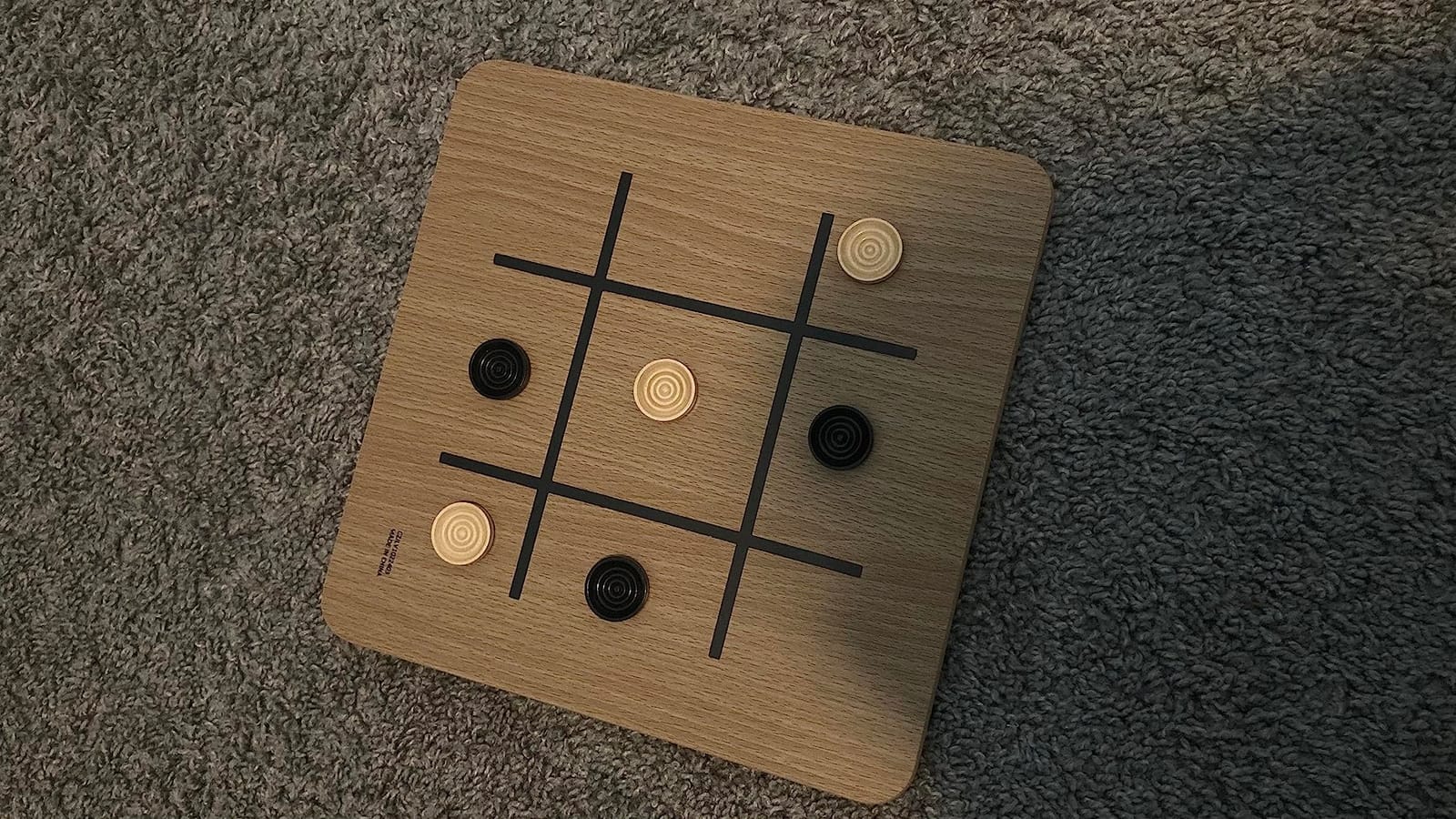 Regal Games - Reversible Wooden Board for Chess, Checkers & Tic-Tac-Toe - 24 Interlocking Wooden Checkers and 32 Standard Chess Pieces - for Age 8 to Adult for Family Fun customer photo 2