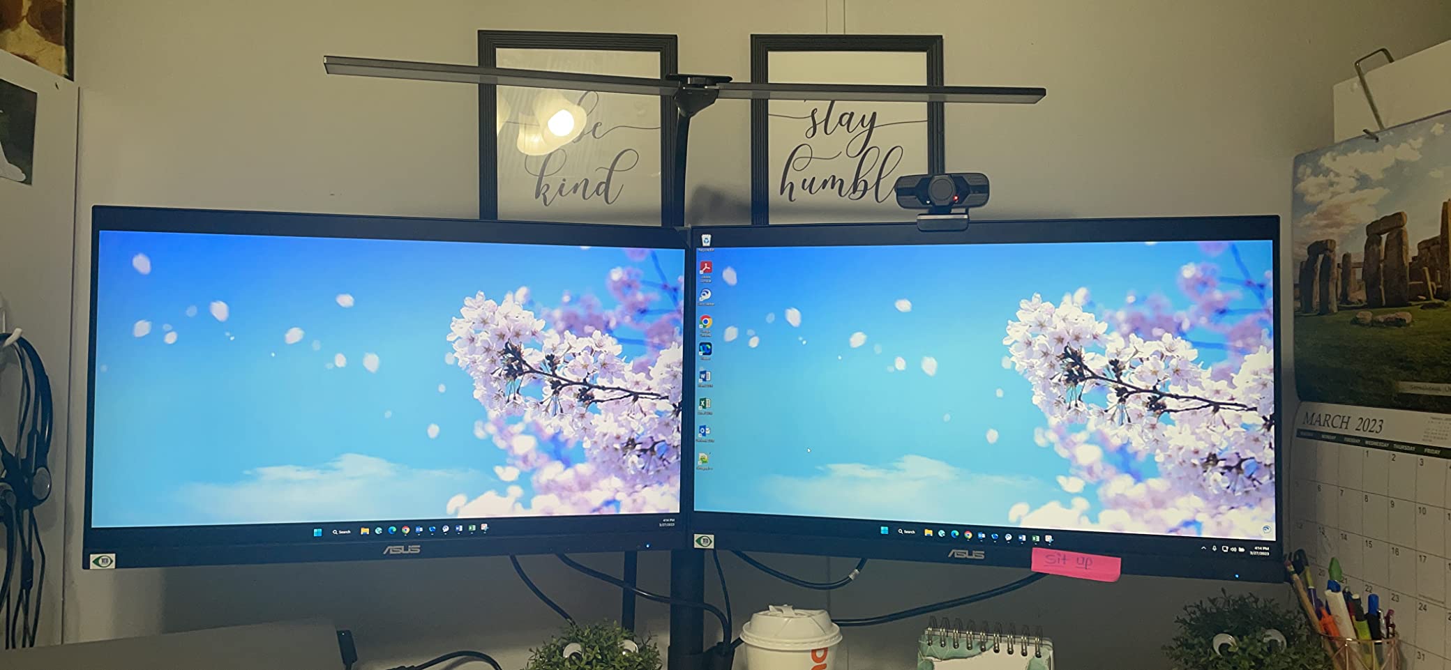 ASUS VA24DQ 24 Inch 1080P Computer Monitor, HDMI, DisplayPort, VGA, Speaker customer photo 1