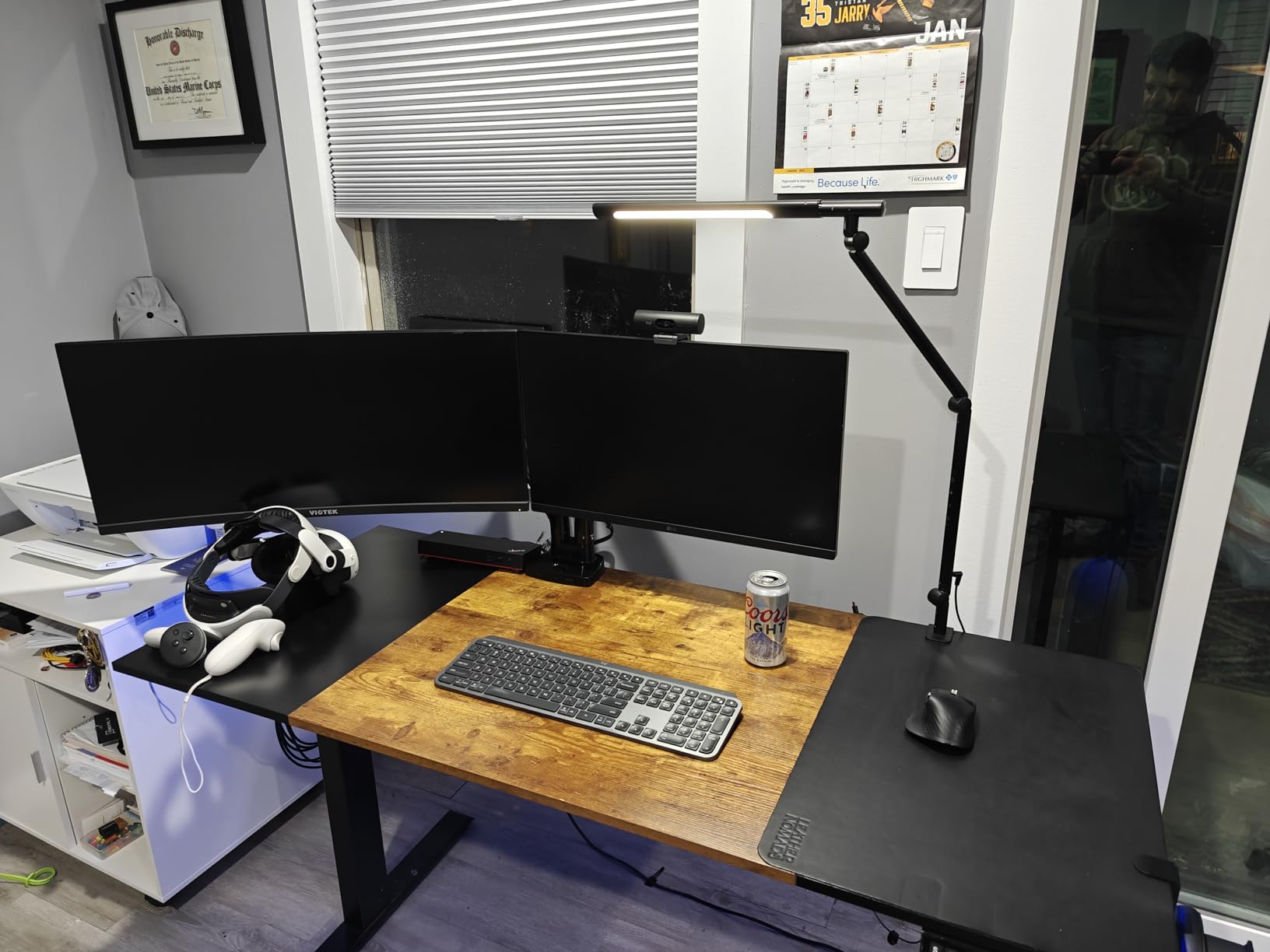 ASUS VA24DQ 24 Inch 1080P Computer Monitor, HDMI, DisplayPort, VGA, Speaker customer photo 2