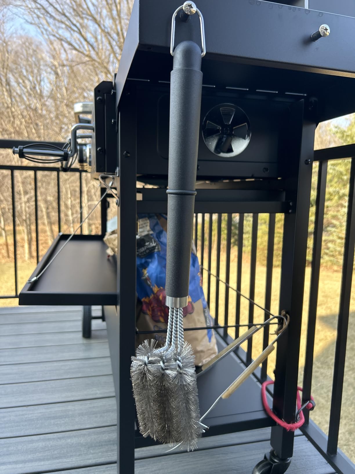 TNTOR Grill Brush with Scraper, 18