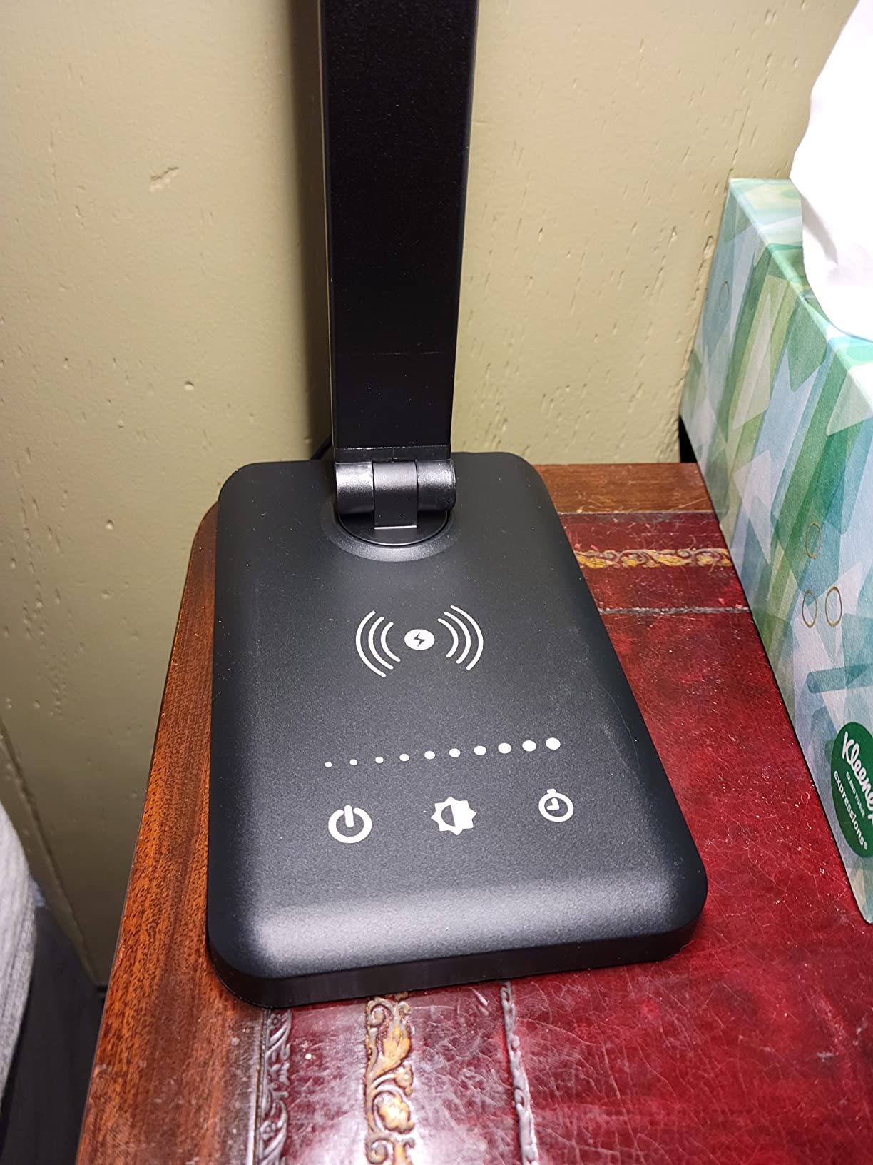 LED Desk Lamp with Wireless Charger, USB Charging Port, Eye Care customer photo 2