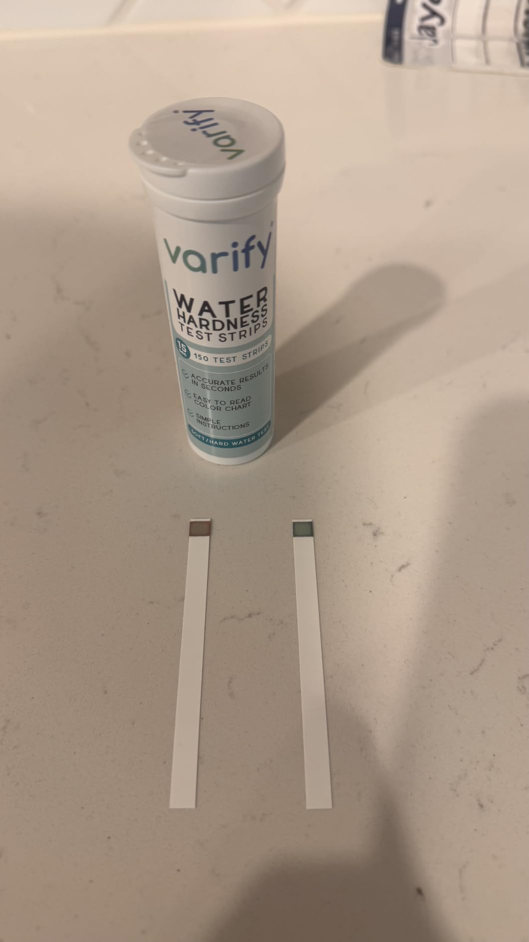 Varify Water Hardness Test Kit - Hard Water Test Strips for Well & Home customer photo 1