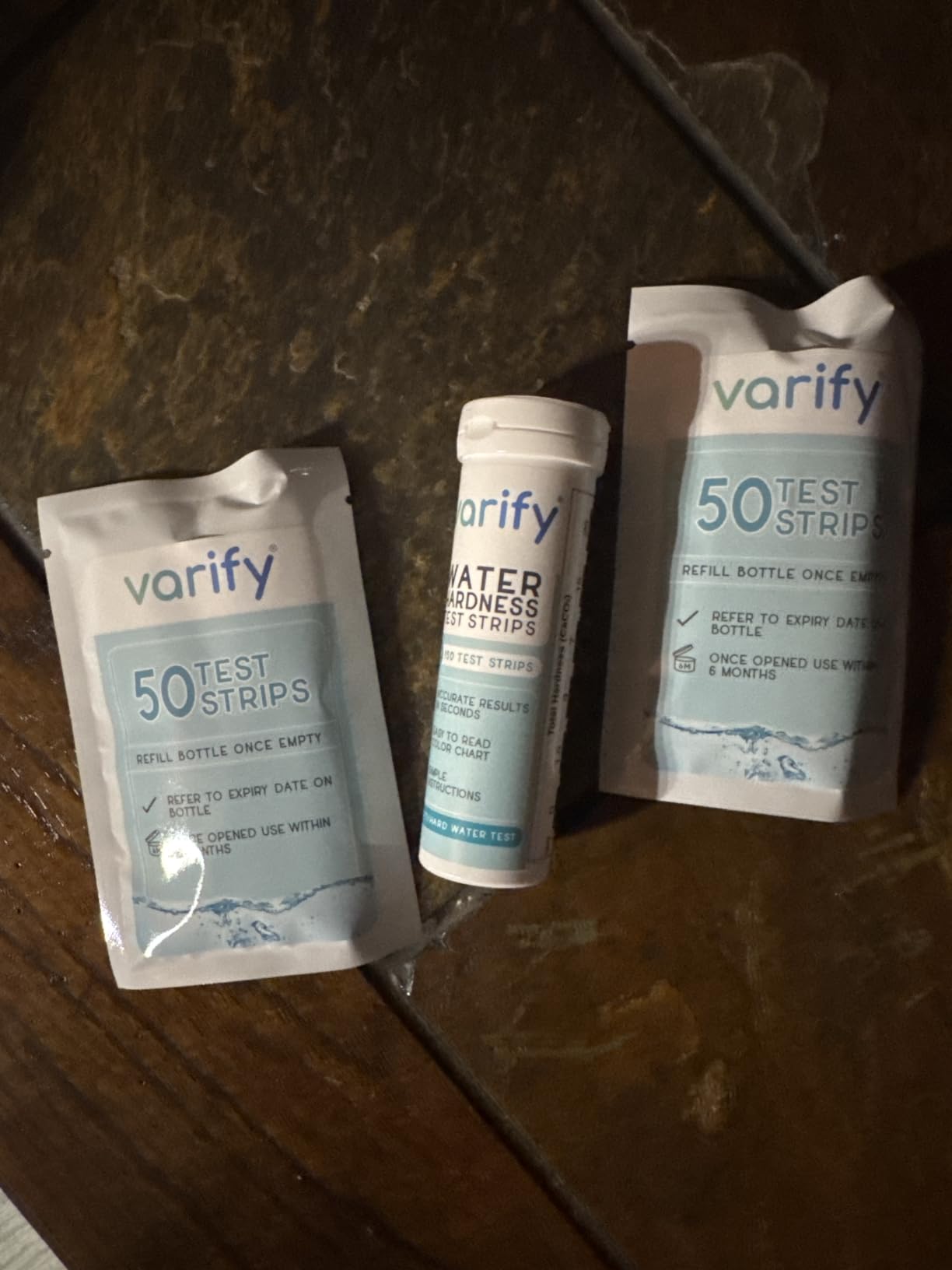 Varify Water Hardness Test Kit - Hard Water Test Strips for Well & Home customer photo 2