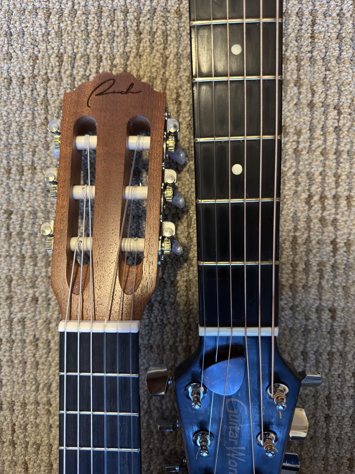 Ranch 28 Inch Guitalele, 6-String Acoustic Guitar Ukulele Starter Kit, Small Travel Classical Guitarlele Kit for Beginners Bundle with Gig Bag, Tuner, Strap, Strings Set customer photo 1