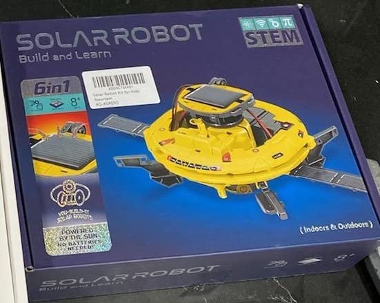 AESGOGO STEM Projects for Kids Ages 8-12, Solar Robot Toys 6-in-1 Science Kits DIY Educational Building Space Toy, Christmas Birthday Gifts for 7 8 9 10 11 12 13 Year Old Boys Girls Teens. customer photo 2