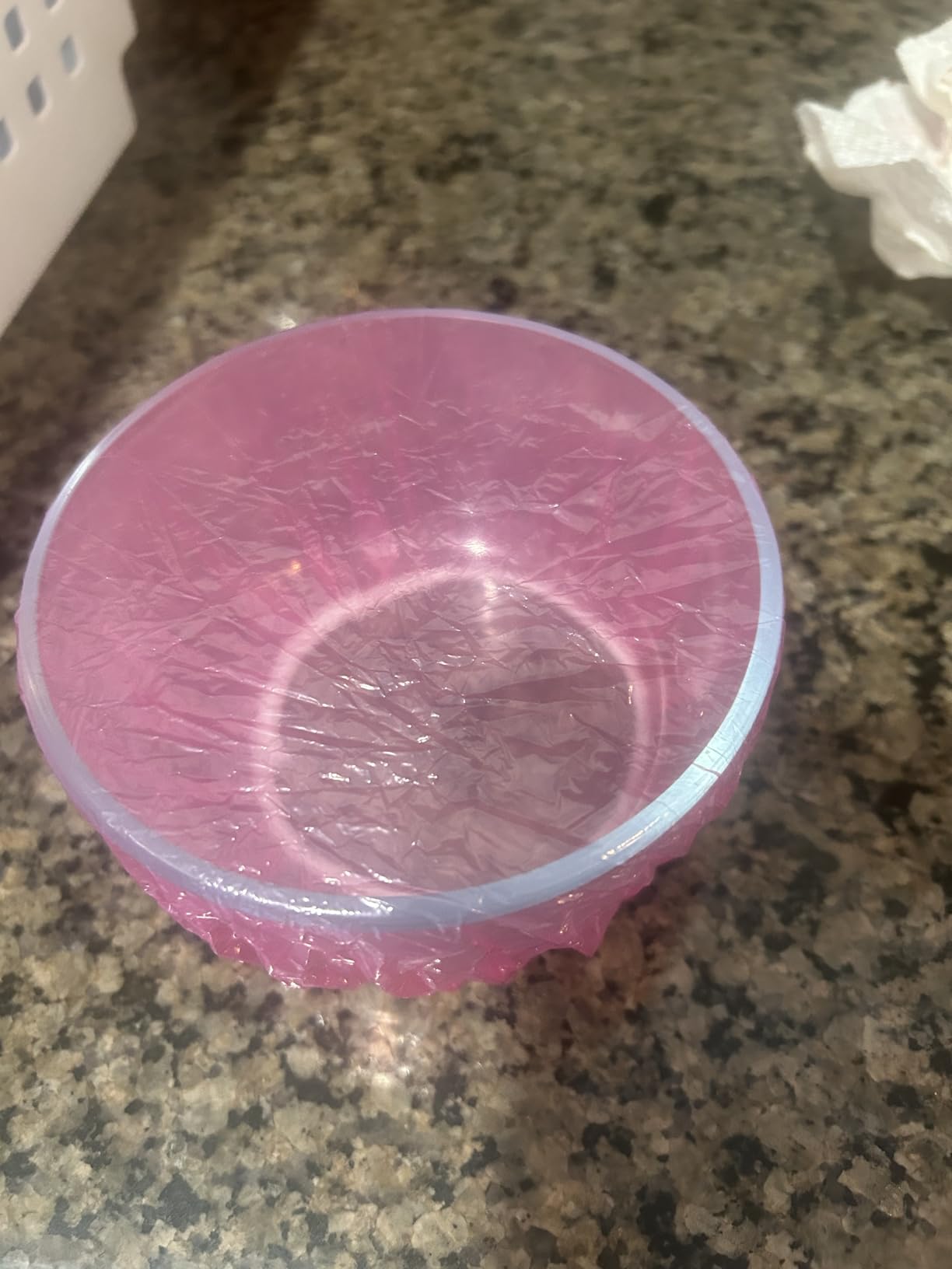 60 Pcs Reusable Elastic Food Bowl Covers 3 Sizes BPA Free for Kitchen | Translucent Stretchable, Colorful, Alternative to Foil & Plastic Wrap customer photo 2