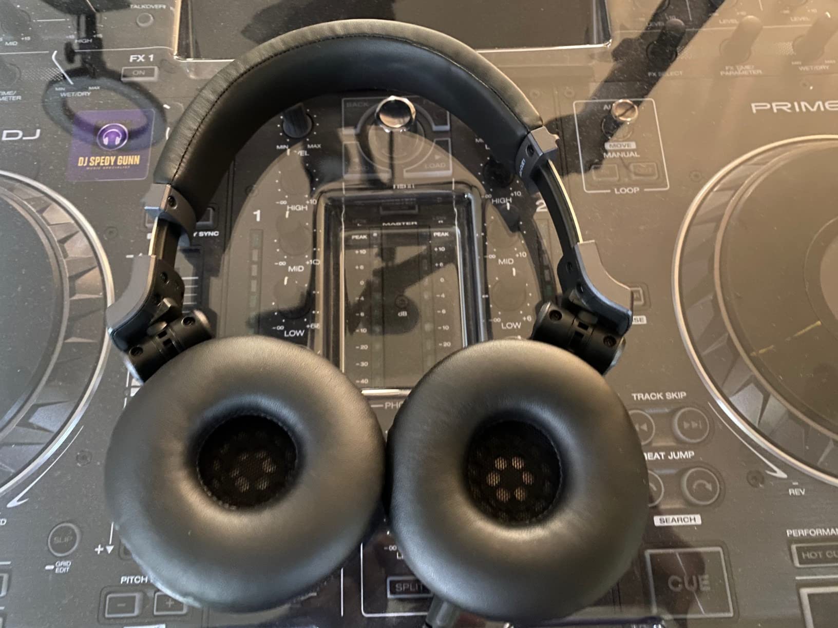 Pioneer DJ HDJ-CUE1 On-Ear Wired DJ Headphones, Foldable, Dark Silver | For new and everyday DJs, on-ear wired DJ monitoring headphones, comfortable, foldable, swivel earcups, clear cueing customer photo 1