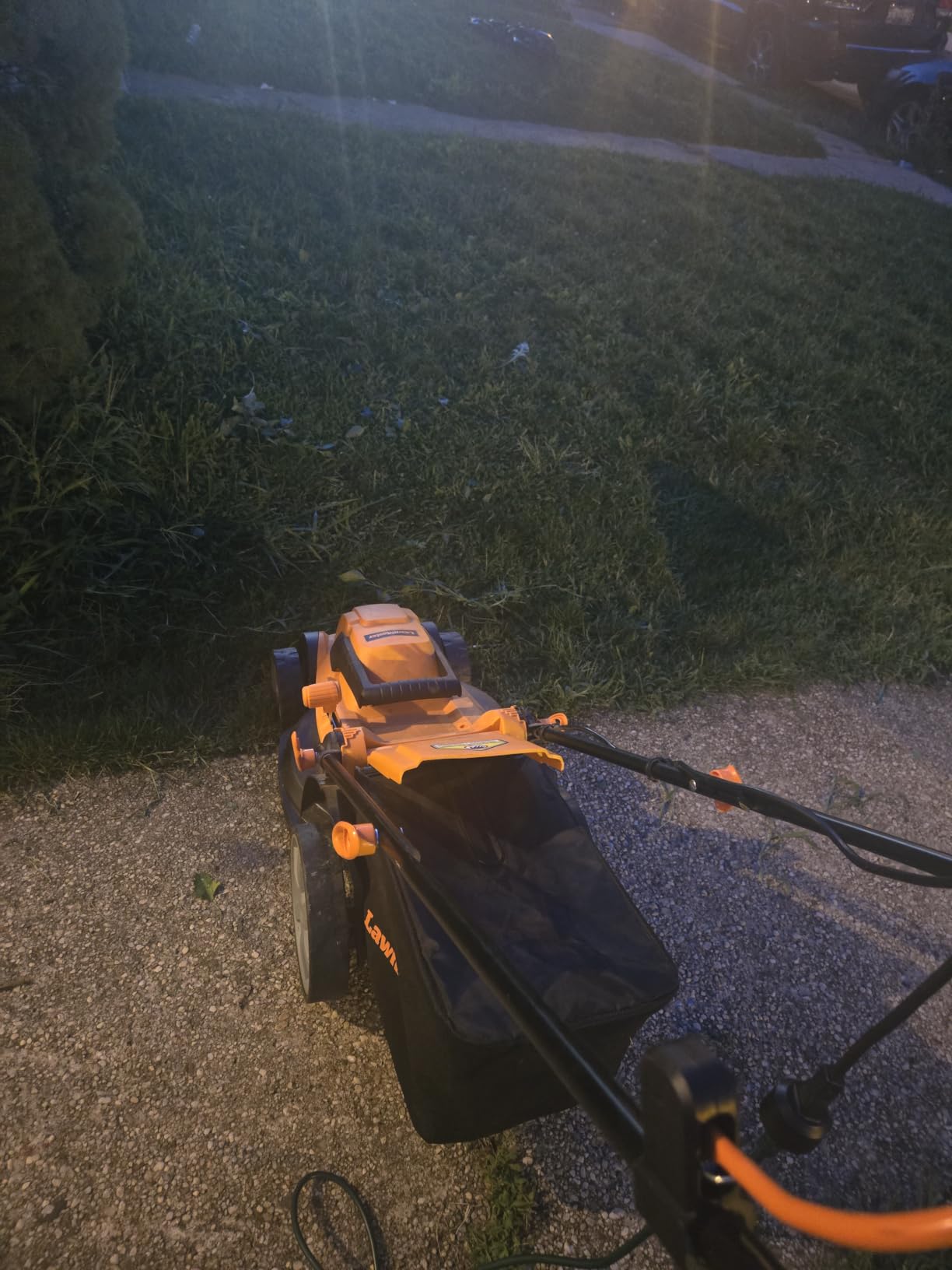 LawnMaster MEB1216K Electric Lawn Mower 16-Inch 12AMP customer photo 1