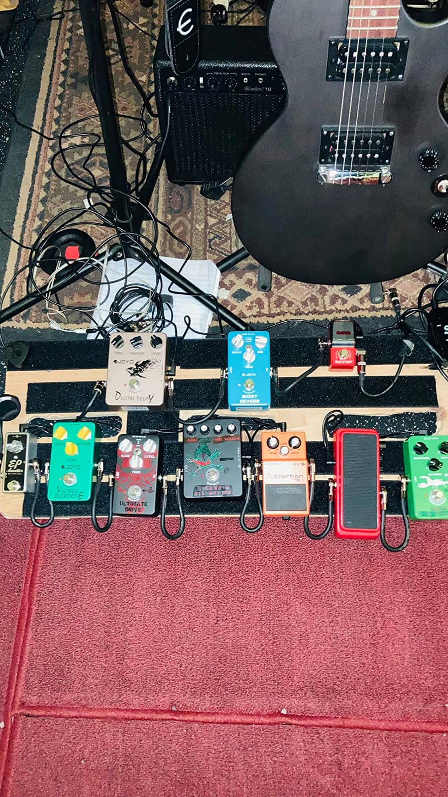 JOYO Gate of Kahn JF-324 Noise Gate Mini Pedal Ironman Series customer photo 1