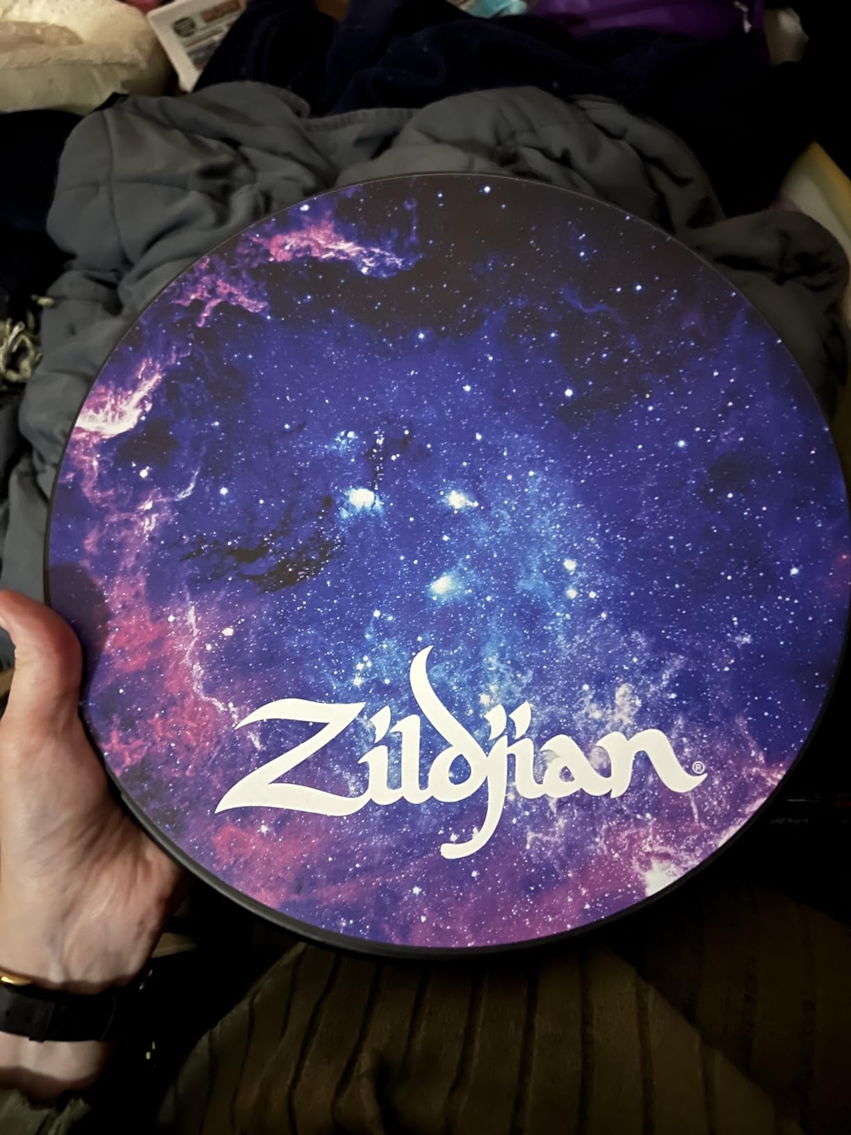 Avedis Zildjian Company Galaxy Practice Pad - 12-inch customer photo 1
