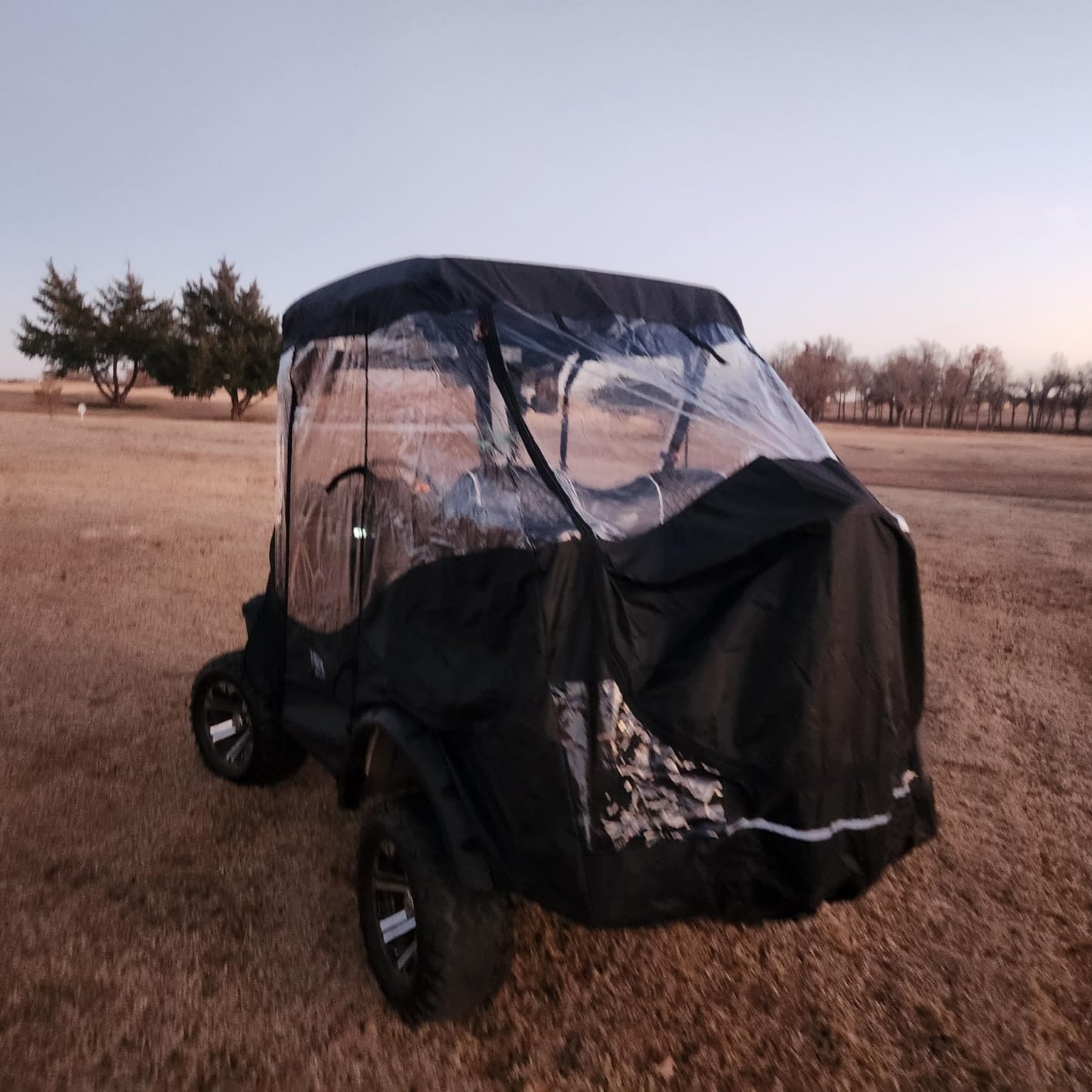 10L0L Golf Cart 4 Passenger Enclosure for Club Car Precedent/Tempo Short Roof 57.5