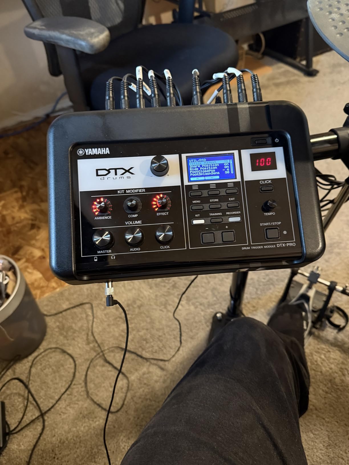 Yamaha DTX6K-X Electronic Drum Set with DTX-PRO Module, 70 Premium Customizable Kits, Kit Modifier Controls, USB Audio/MIDI, Silent Silicone Heads, DTX Touch Sound Editor Smart App customer photo 1
