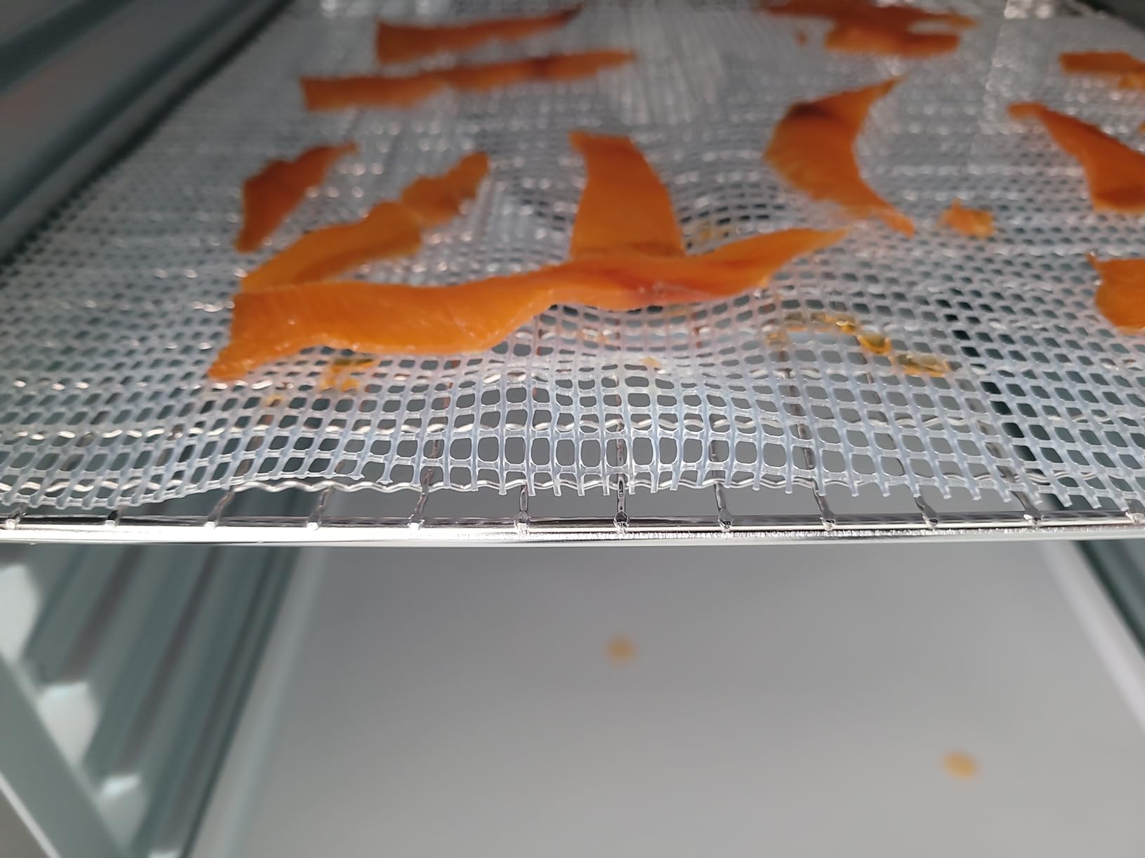 Bright Kitchen 6 Mesh Screen Dehydrator Sheets Compatible With Cosori Premium CP267-FD Non Stick Dryer Mats for Jerky, Fruit, Herbs, Chips, Crackers Tray Liners Clean BPA-Free customer photo 1