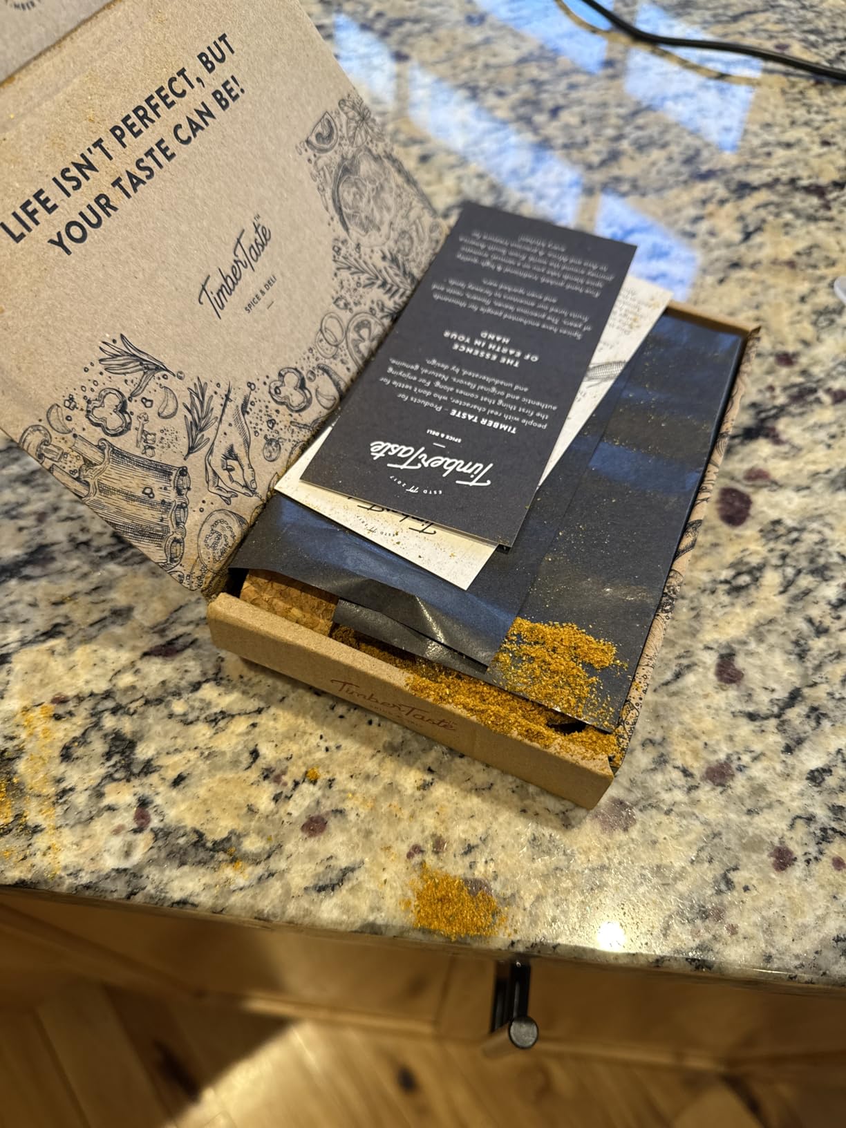 TIMBER TASTE World Spice Sampler Set - 5 Exotic Blends Chimichurri Chakalaka Paella Tandoori Tzatziki - Spice Gift Set Foodie Cooking Kit customer photo 1