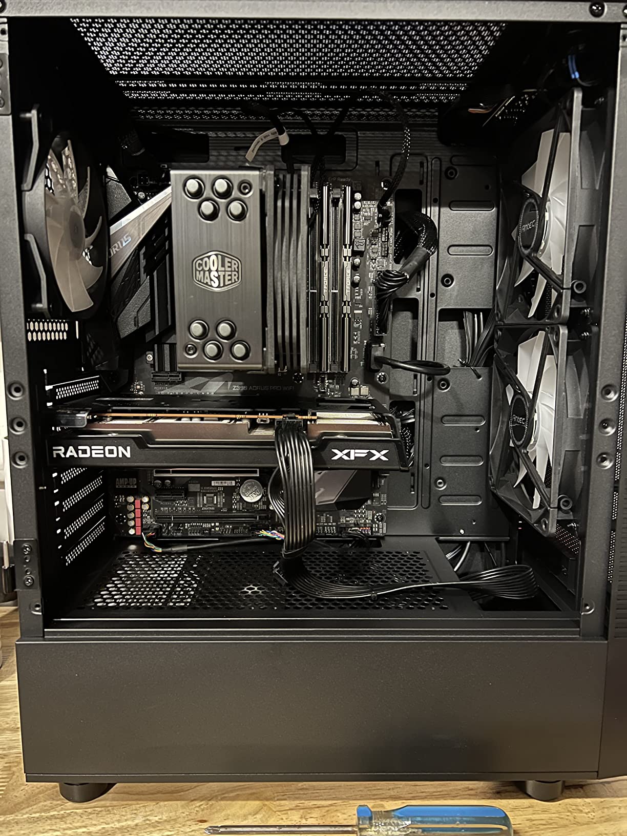 TEAMGROUP T-Force Vulcan Z DDR4 DRAM 16GB Kit (2x8GB) 3200MHz Desktop Memory Module (PC4-25600) CL16 Ram (Gray) - TLZGD416G3200HC16FDC01 customer photo 1