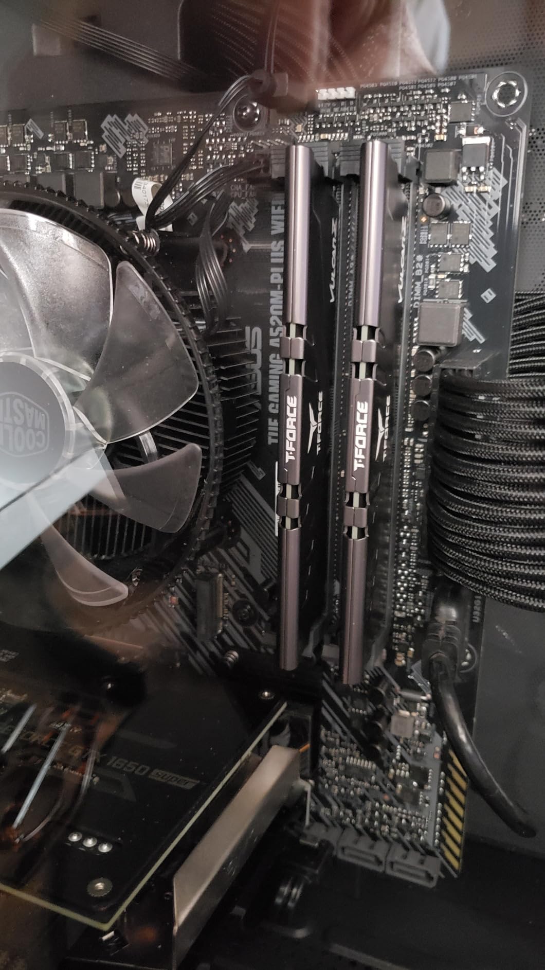 TEAMGROUP T-Force Vulcan Z DDR4 DRAM 16GB Kit (2x8GB) 3200MHz Desktop Memory Module (PC4-25600) CL16 Ram (Gray) - TLZGD416G3200HC16FDC01 customer photo 2