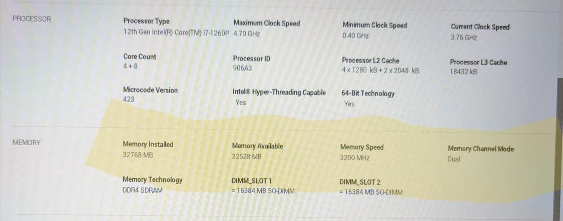 Samsung 16GB DDR4 3200MHz SODIMM PC4-25600 CL22 2Rx8 1.2V 260-Pin SO-DIMM Laptop Notebook RAM Memory Module M471A2K43DB1-CWE customer photo 2