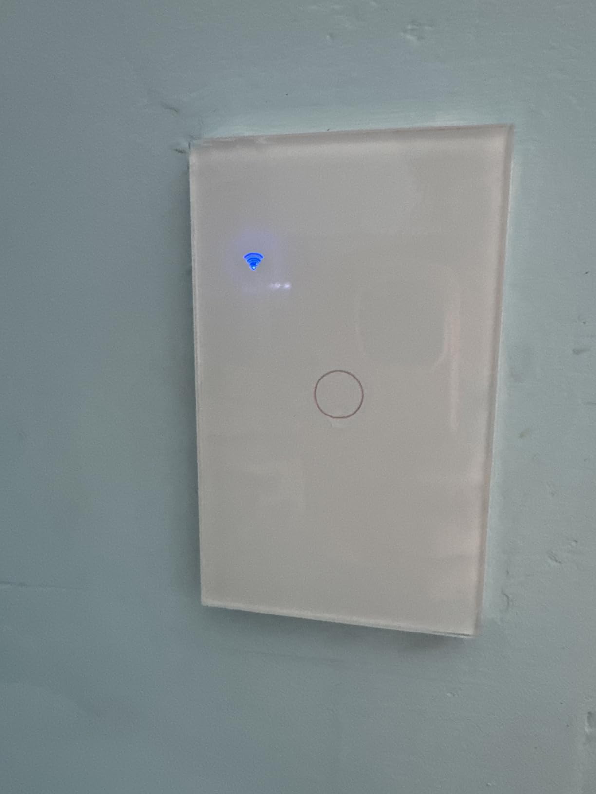 MoesGo WiFi RF433 Smart Touch Light Switch, No Neutral Wire, Black 3 Gang customer photo 2