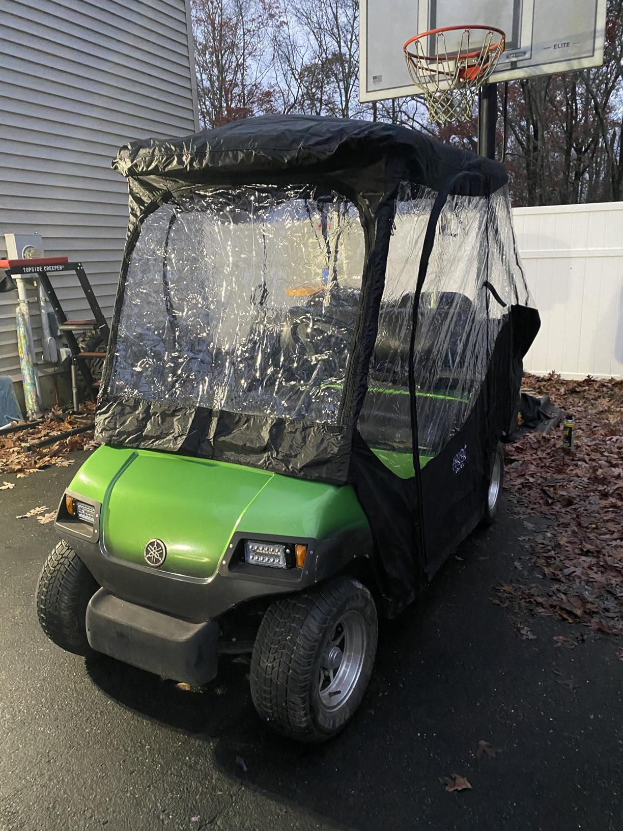 10L0L Golf Cart Enclosure for Club Car DS 1981-up 4 (2+2) Passenger Models customer photo 1
