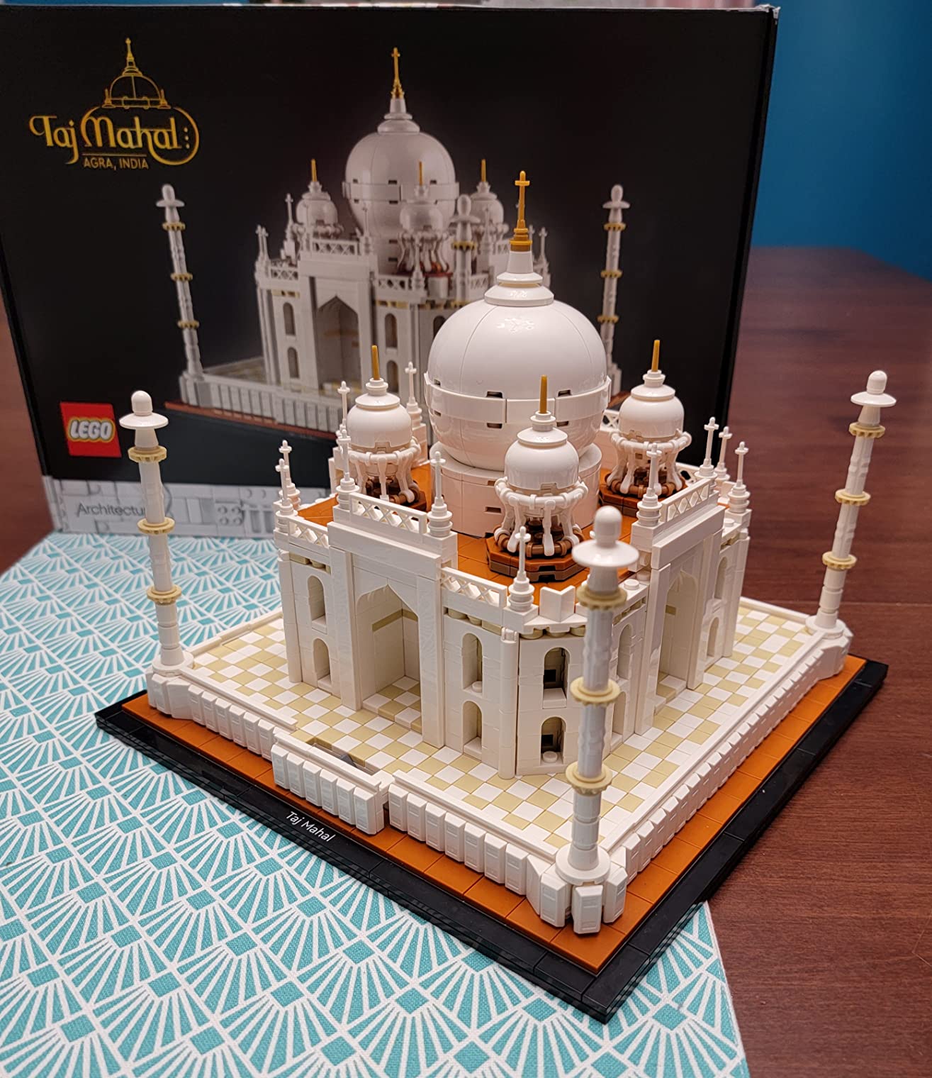 LEGO Architecture Taj Mahal 21056 Building Set - Landmarks Collection, Display Model, Collectible Home Décor Gift Idea and Model Kits for Adults and Architects to Build customer photo 1