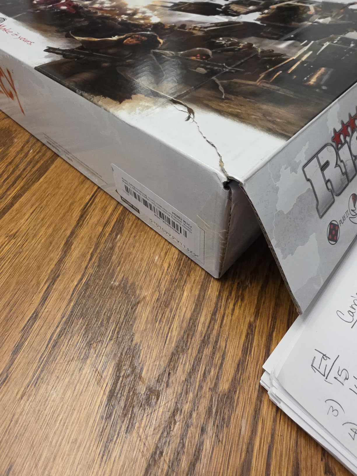 Hasbro Gaming Avalon Hill Risk Legacy Strategy Tabletop Game, Immersive Narrative Game, Miniature Board Game for Ages 13 and Up, for 3-5 Players customer photo 1