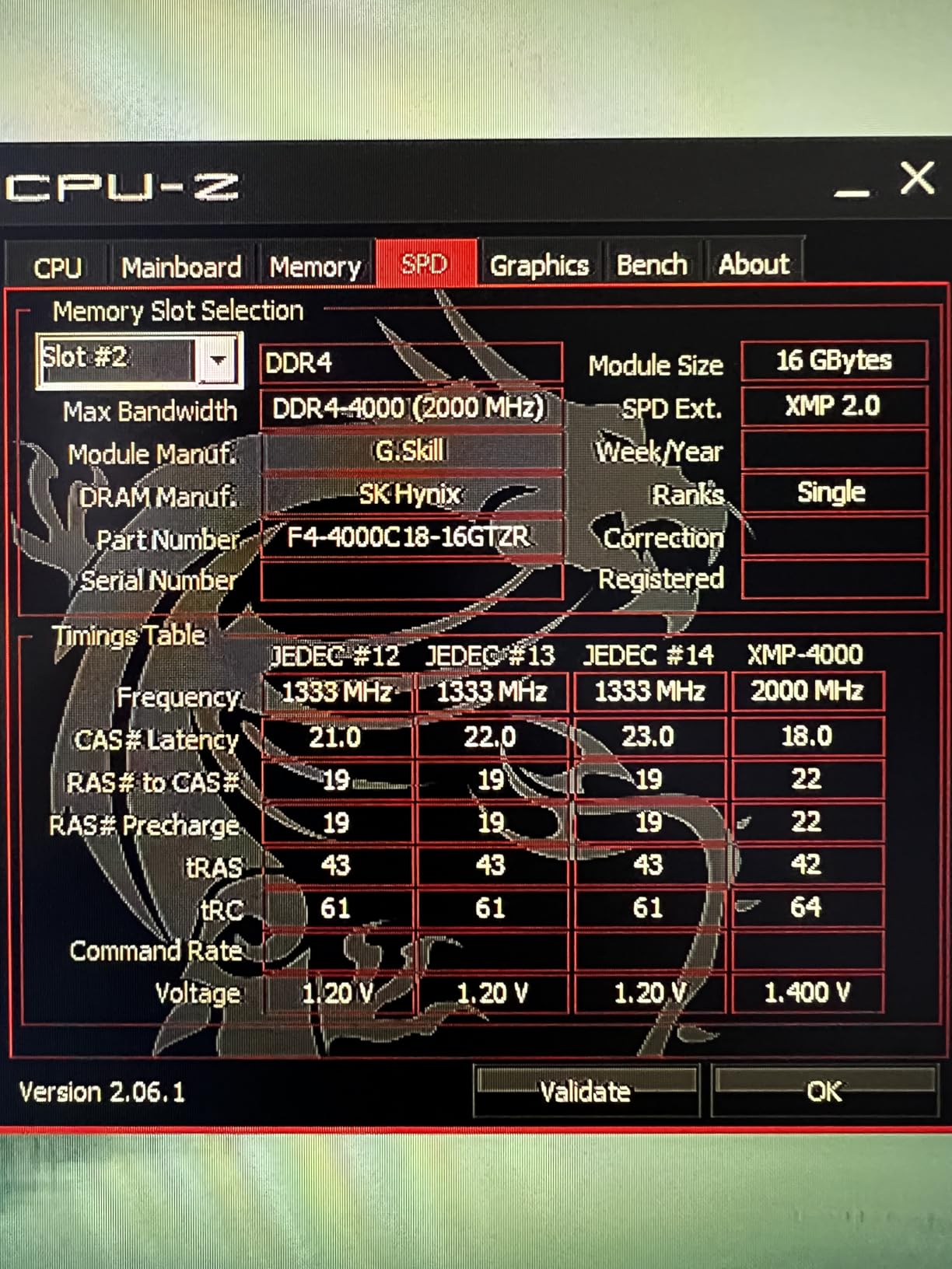 G.SKILL Trident Z RGB Series DDR4 RAM (XMP) 32GB (2x16GB) Up to 4000MT/s CL18-22-22-42 1.40V Desktop Computer Memory U-DIMM (F4-4000C18D-32GTZR) customer photo 1