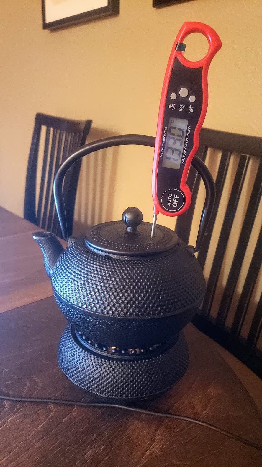Velaze Cast Iron Teapot Set with Infuser,Japanese Style,2 Cups,700ML,23oz customer photo 1