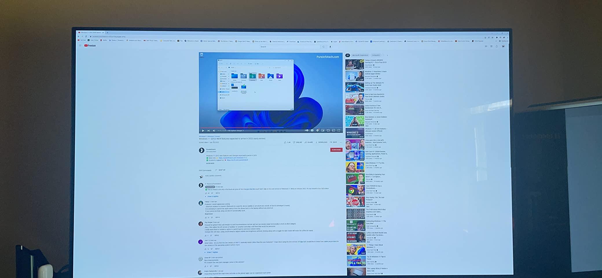 LG OLED C1 Series 55” Alexa Built-in 4k Smart TV (3840 x 2160), 120Hz Refresh Rate, AI-Powered 4K, Dolby Cinema, WiSA Ready, Gaming Mode (OLED55C1PUB, 2021) customer photo 2