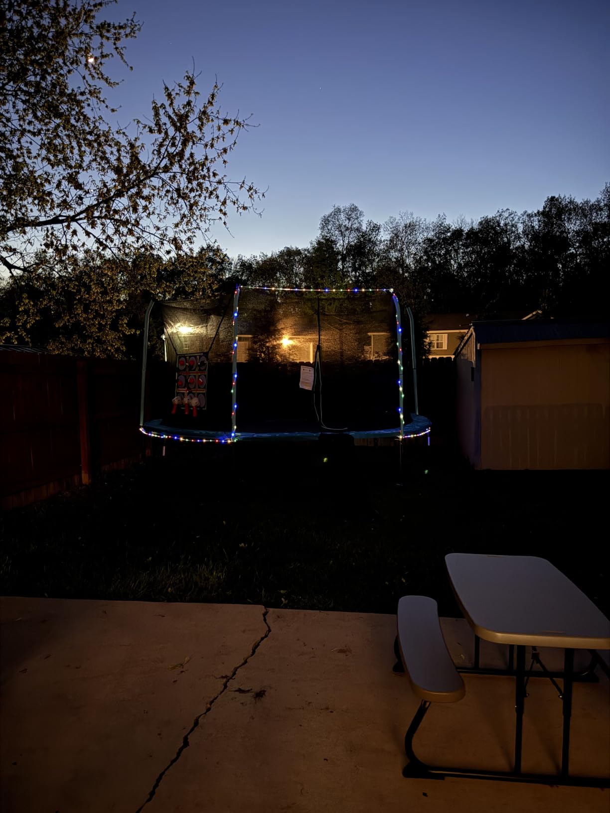 JMEXSUSS Trampoline Accessories 66ft 200 LED Trampoline Lights with 8 Modes customer photo 1