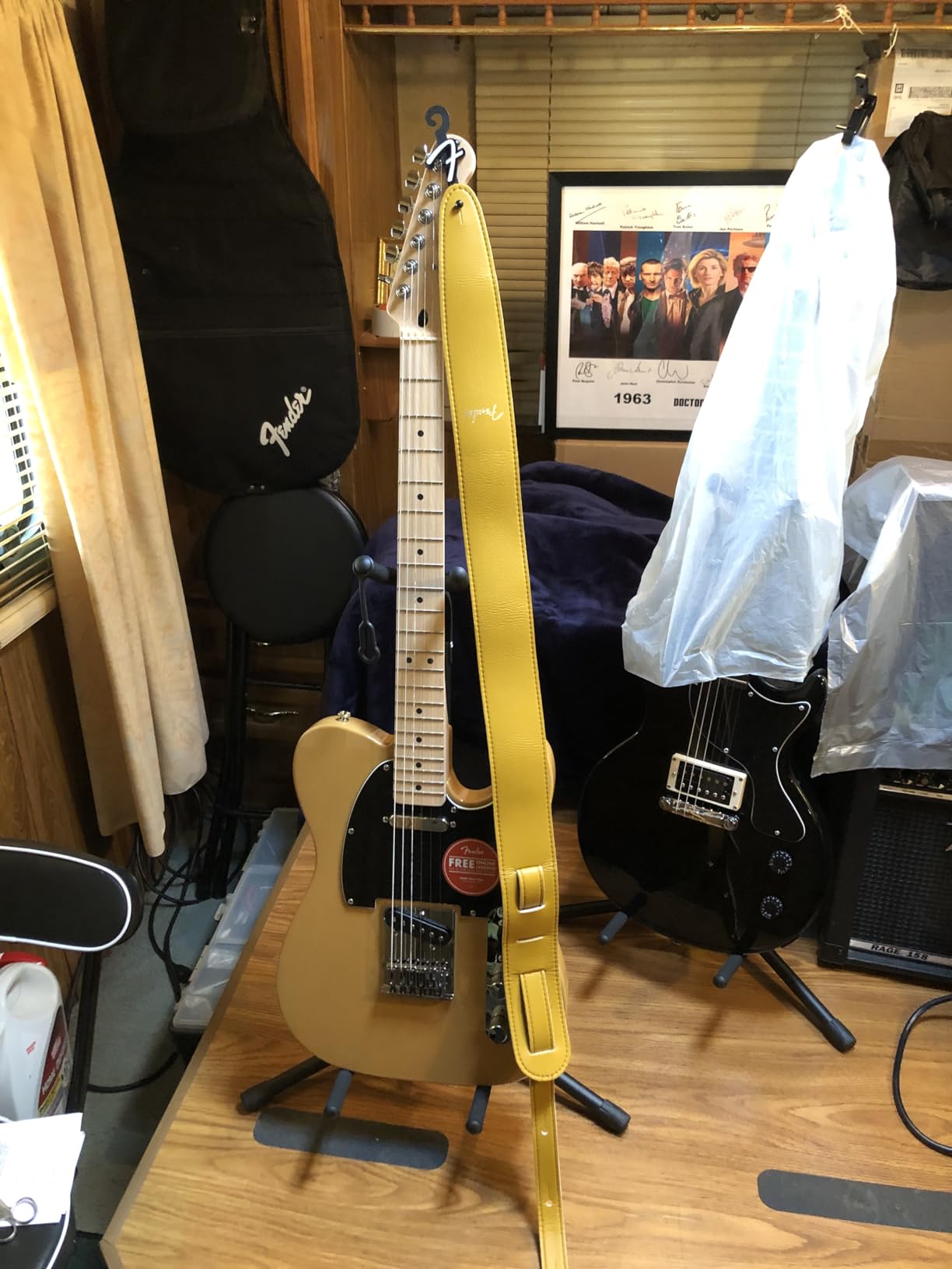 Squier Affinity Telecaster Electric Guitar, Butterscotch Blonde customer photo 1