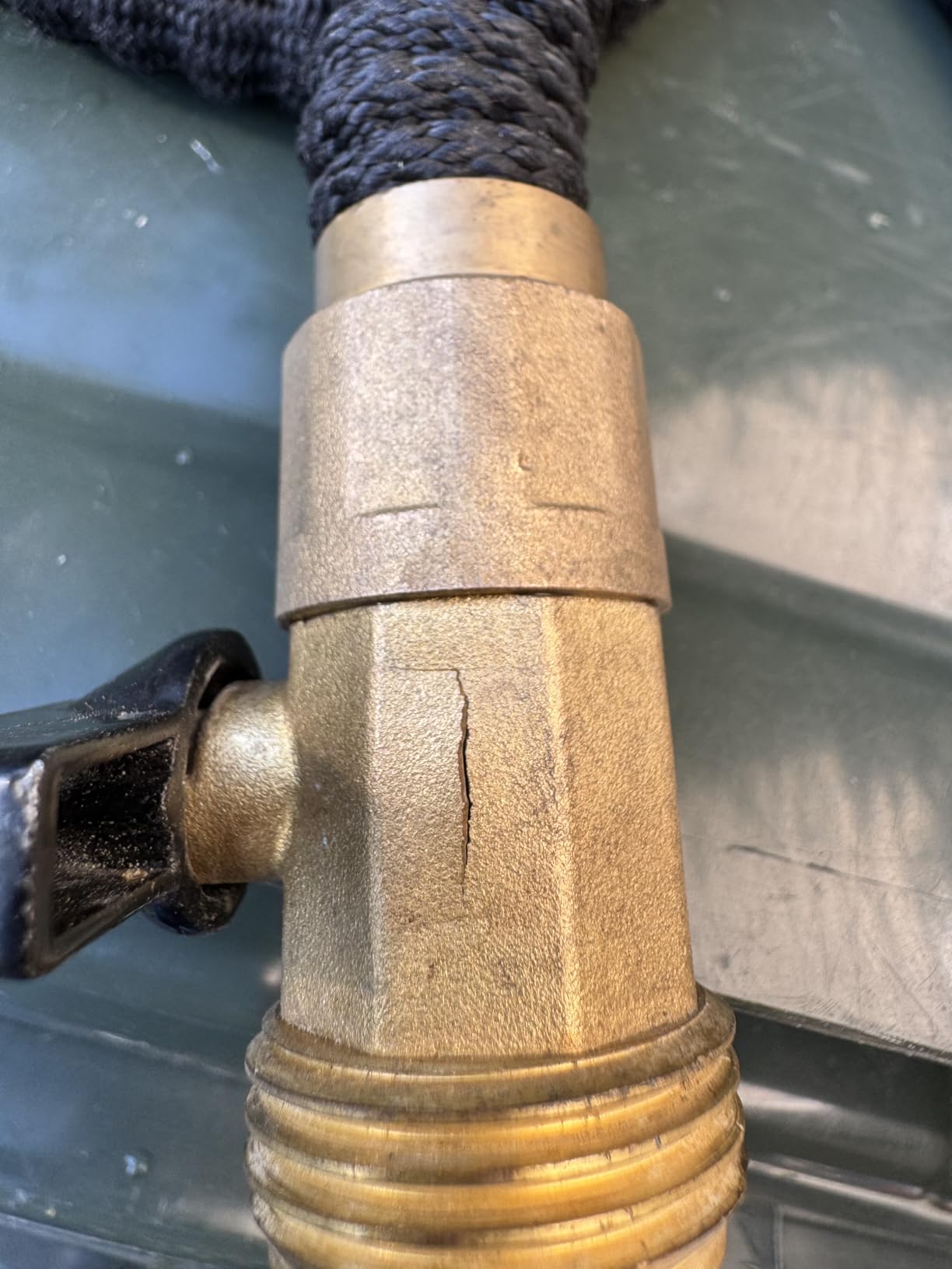 J&B XpandaHose 50ft Expandable Garden Hose, Lightweight, Brass Connectors customer photo 2