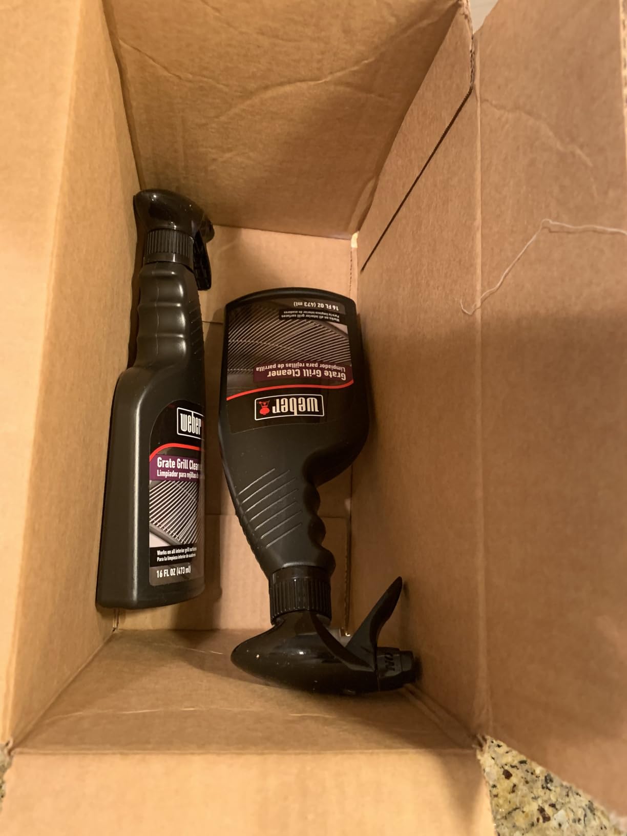 Weber® Outdoor Grill Spray Cleaner & Degreaser, 16 oz, Grill Cleaner customer photo 1