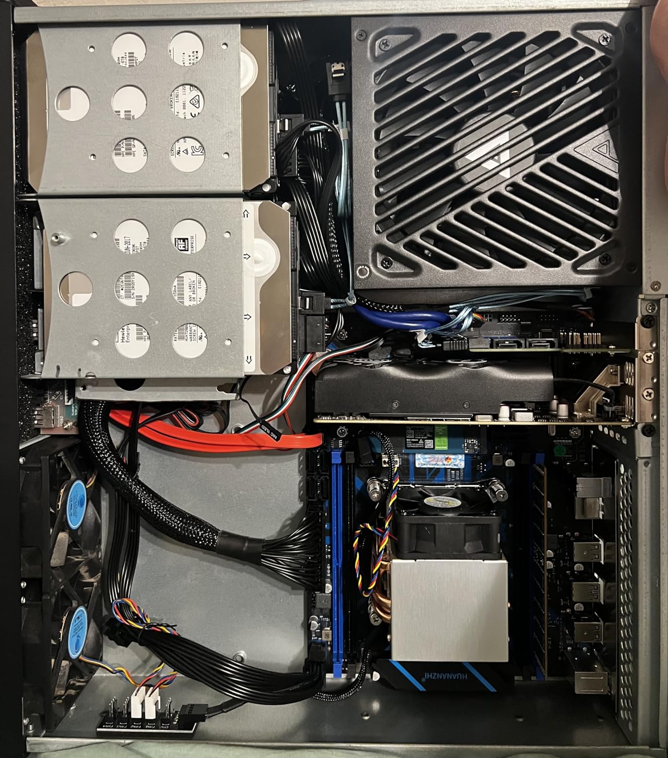 Apevia ATX-GX650W Galaxy 650W 80+ Gold Certified Active PFC ATX Semi-Modular Quiet Gaming Power Supply customer photo 1
