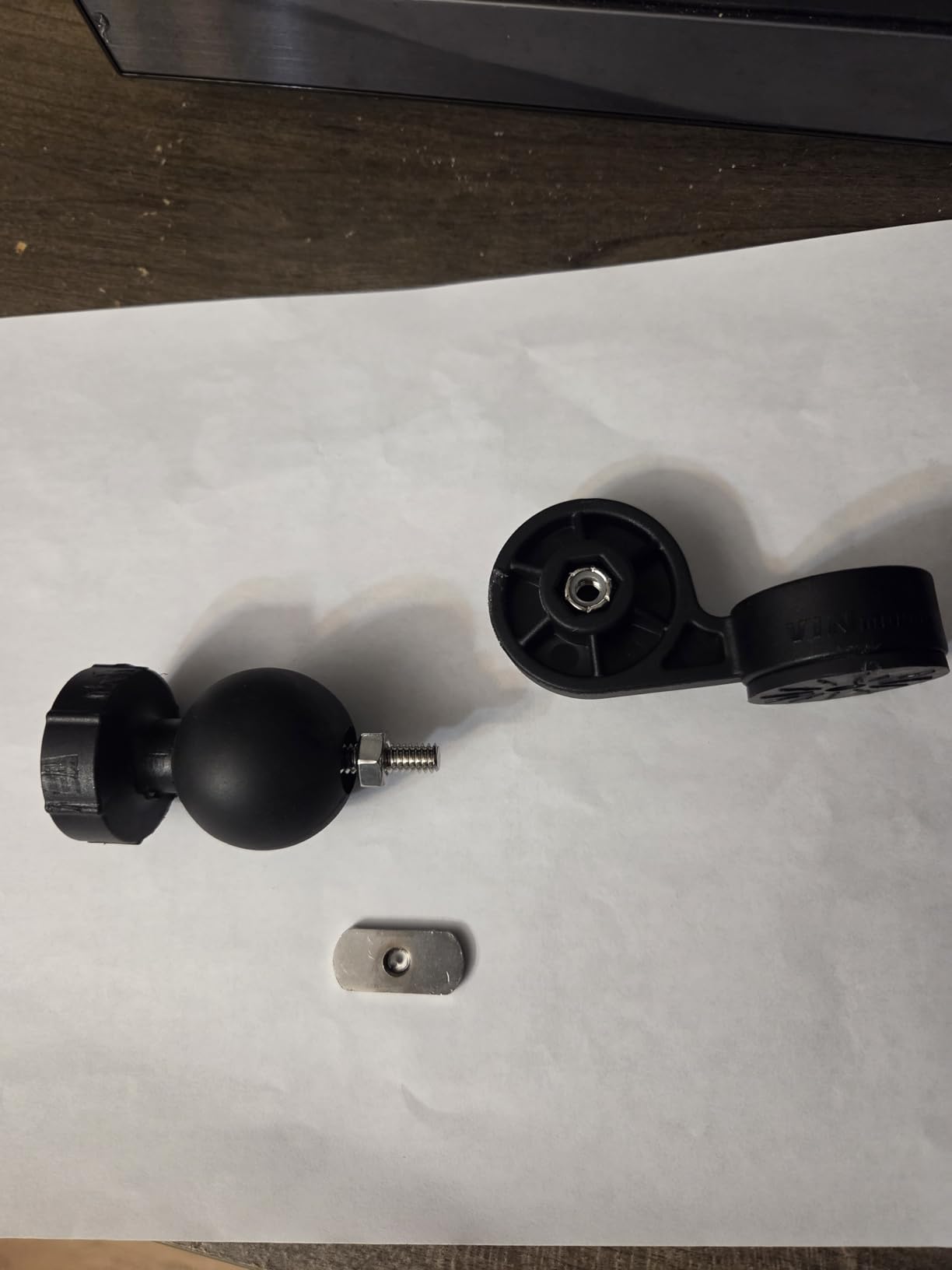 Fish Finder Track Mount with Transducer Mounting Arm for Kayak Boat customer photo 1