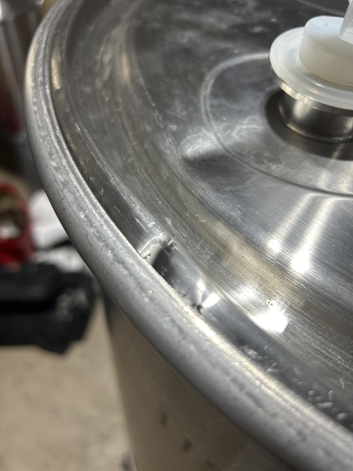 Stainless Steel Fermenter Conical Home Brewing Fermentation Tank (316, 20L) customer photo 1