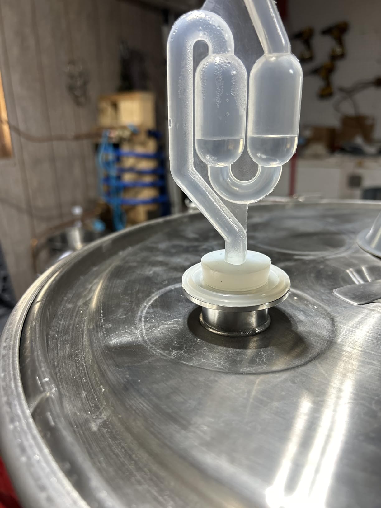 Stainless Steel Fermenter Conical Home Brewing Fermentation Tank (316, 20L) customer photo 2