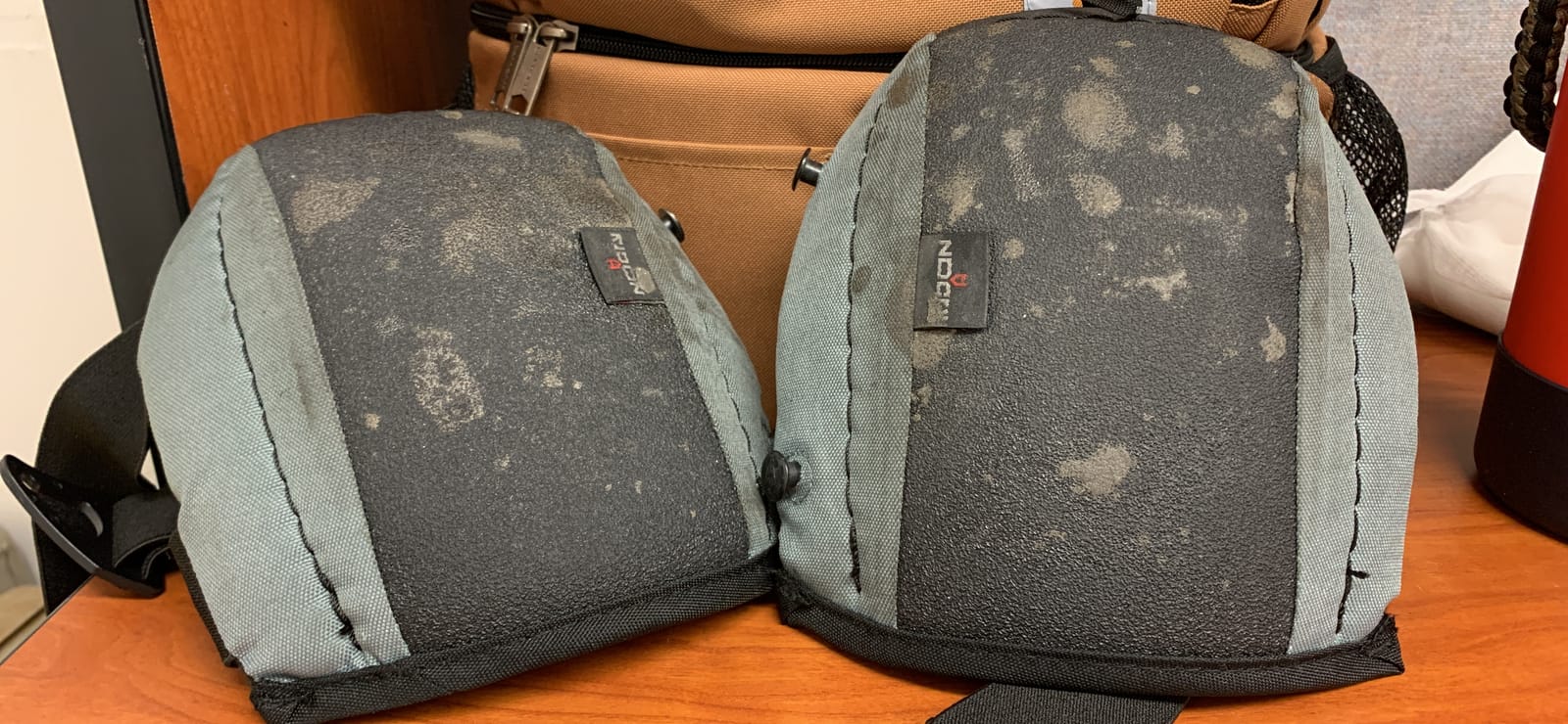 NoCry Non-Slip Work Knee Pads for Men and Women with Thick Soft Foam Padding, Strong, Adjustable Straps and Easy-to-Use Buckle Clips — Stay in Place While You Move — Perfect for Flooring or Gardening customer photo 2